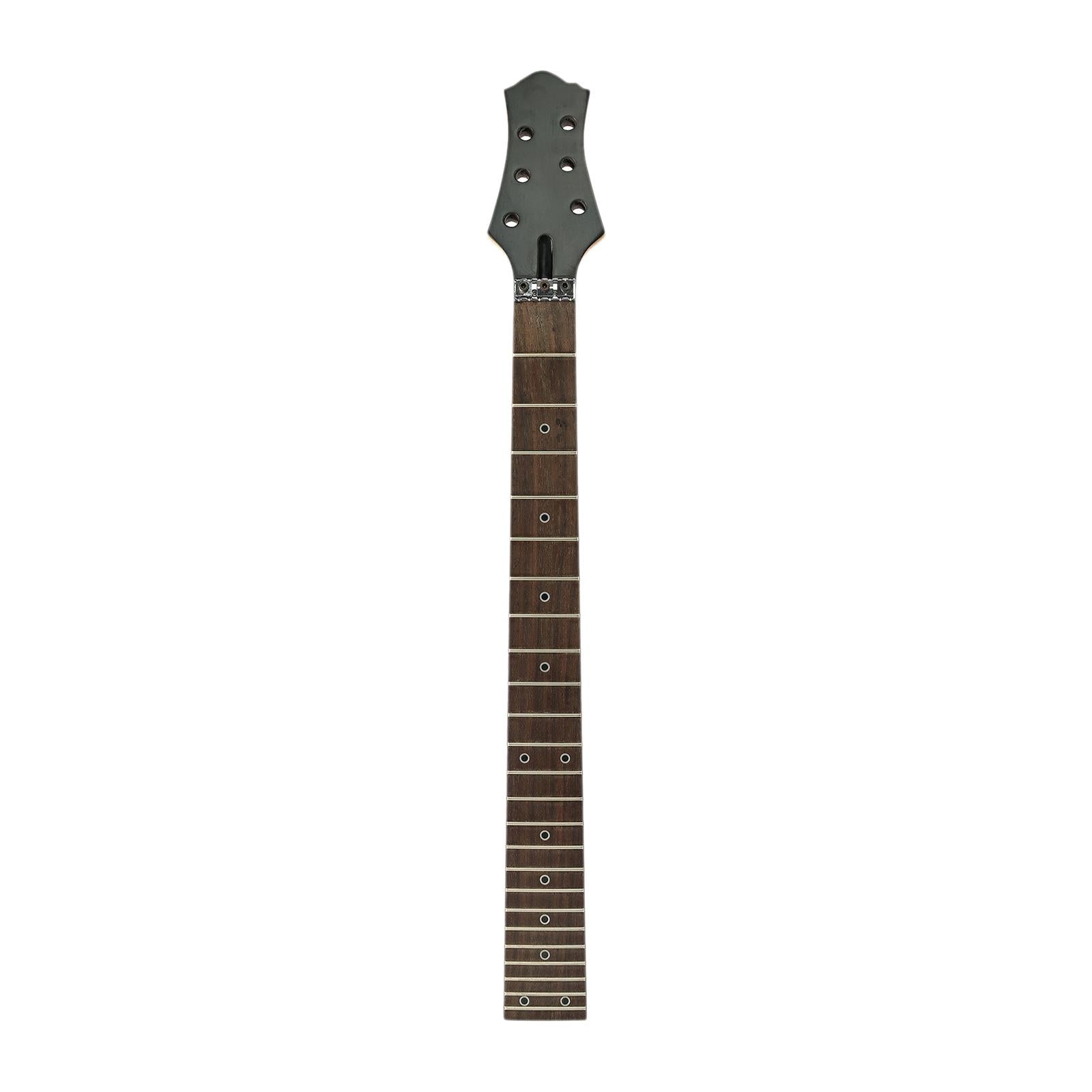 25.6'' Maple Neck Rosewood Fretboard DIY Luthier Electric Guitar Necks