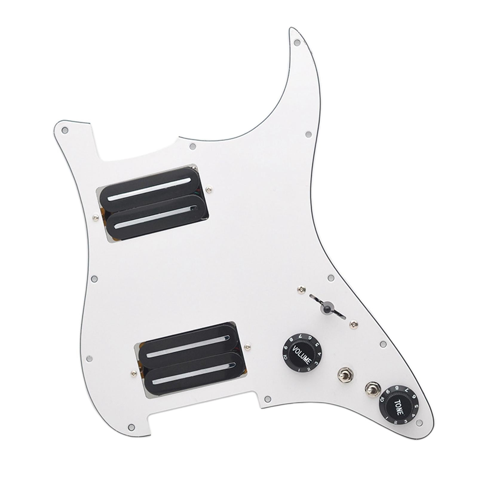 Loaded Electric Guitar Pickguard Circuit Assembly for Guitar Replacements