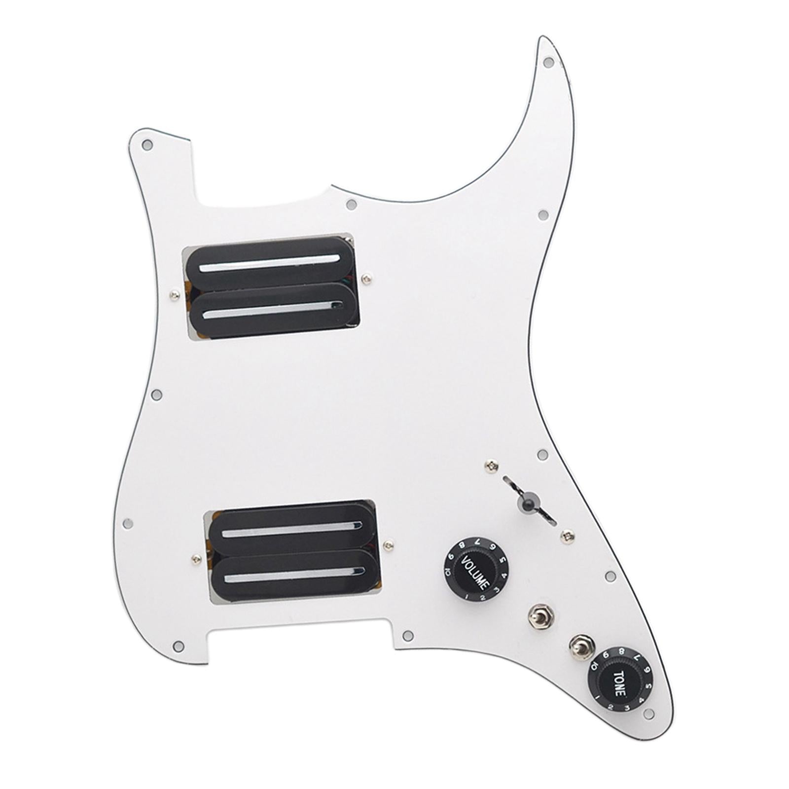 Loaded Electric Guitar Pickguard Circuit Assembly for Guitar Replacements