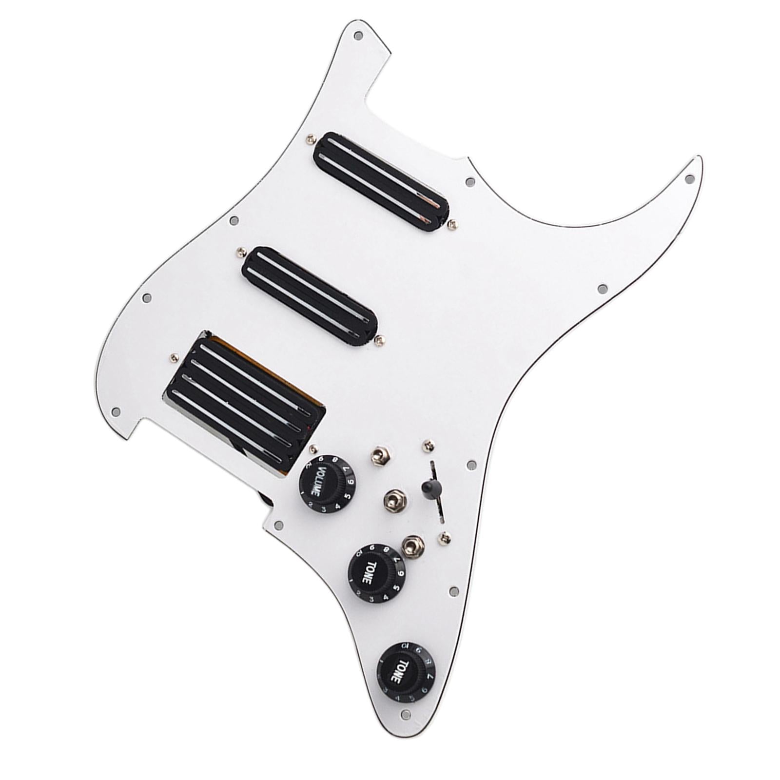 Loaded Electric Guitar Pickguard Circuit Assembly for Guitar Replacement
