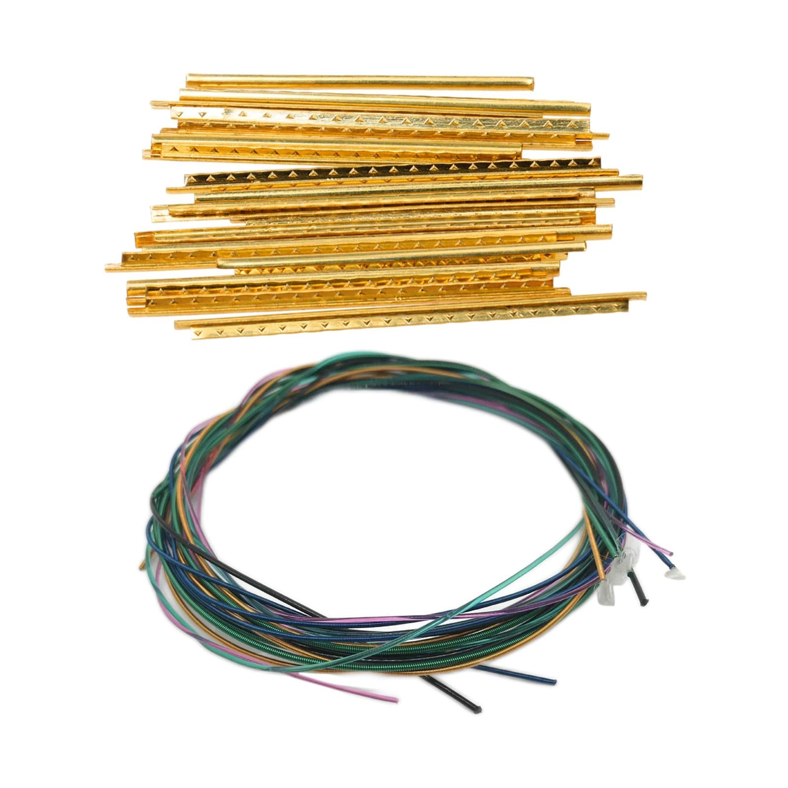 Colorful 2.2mm Guitar Fret Wire Guitar Strings Acoustic Guitar Accs