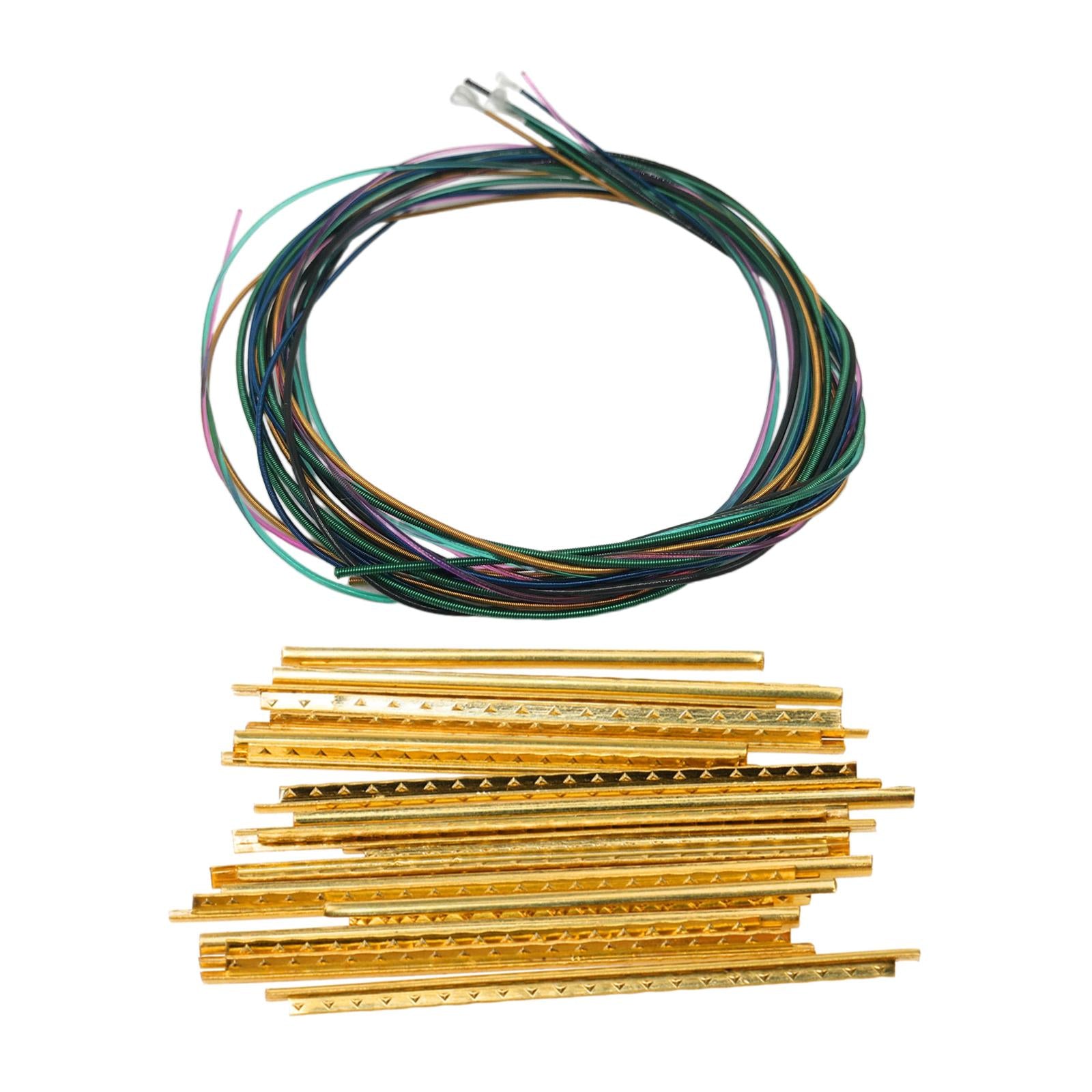 Colorful 2.2mm Guitar Fret Wire Guitar Strings Acoustic Guitar Accs