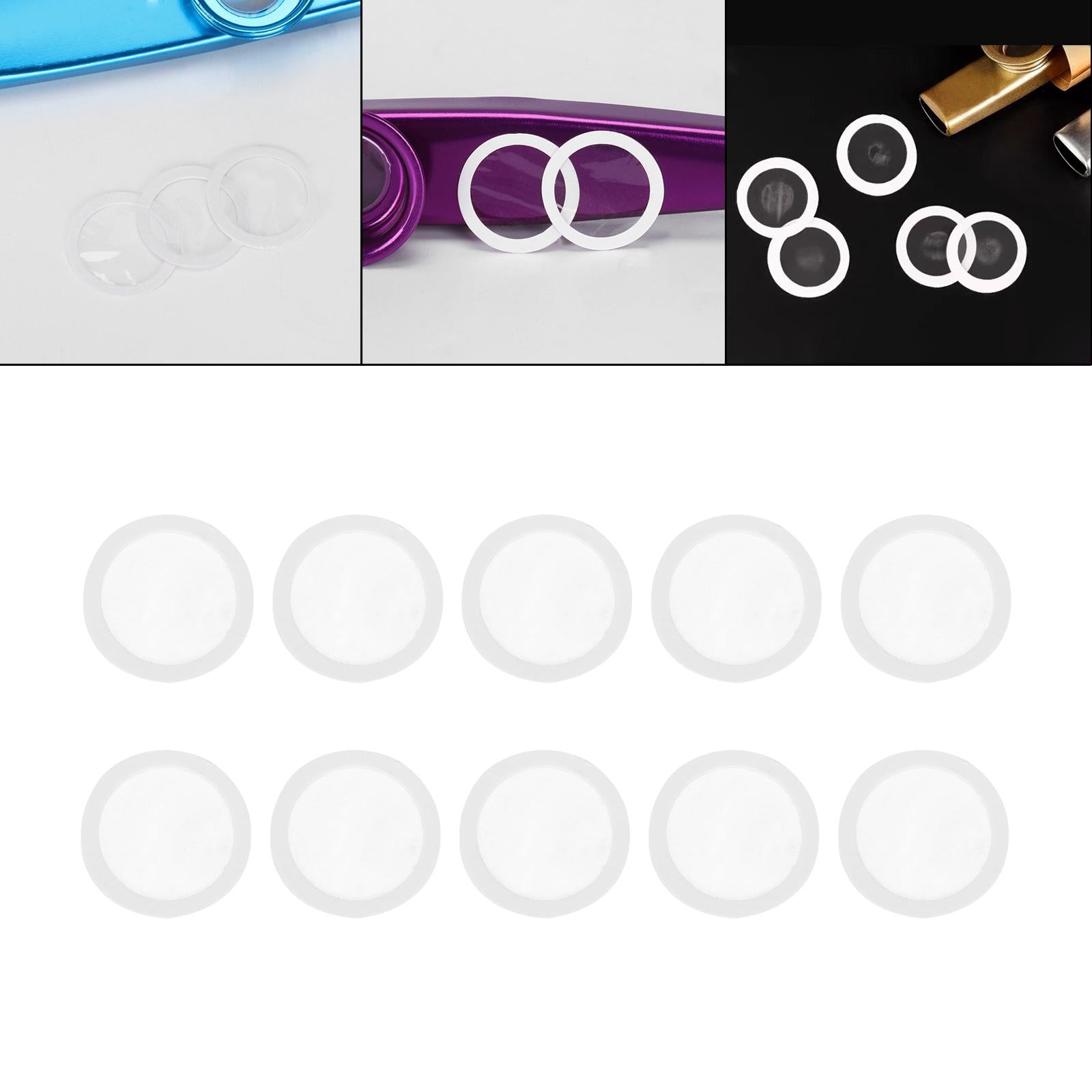 Kazoo Harmonica Membrane Mouth 1.8cm for Kazoo Spare Parts Accessories