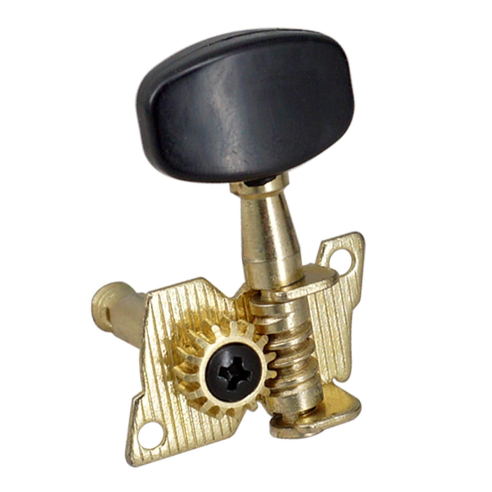 6x 3L3R Guitar Tuner Pegs Open Machine Heads for Acoustic Electric Guitar Black