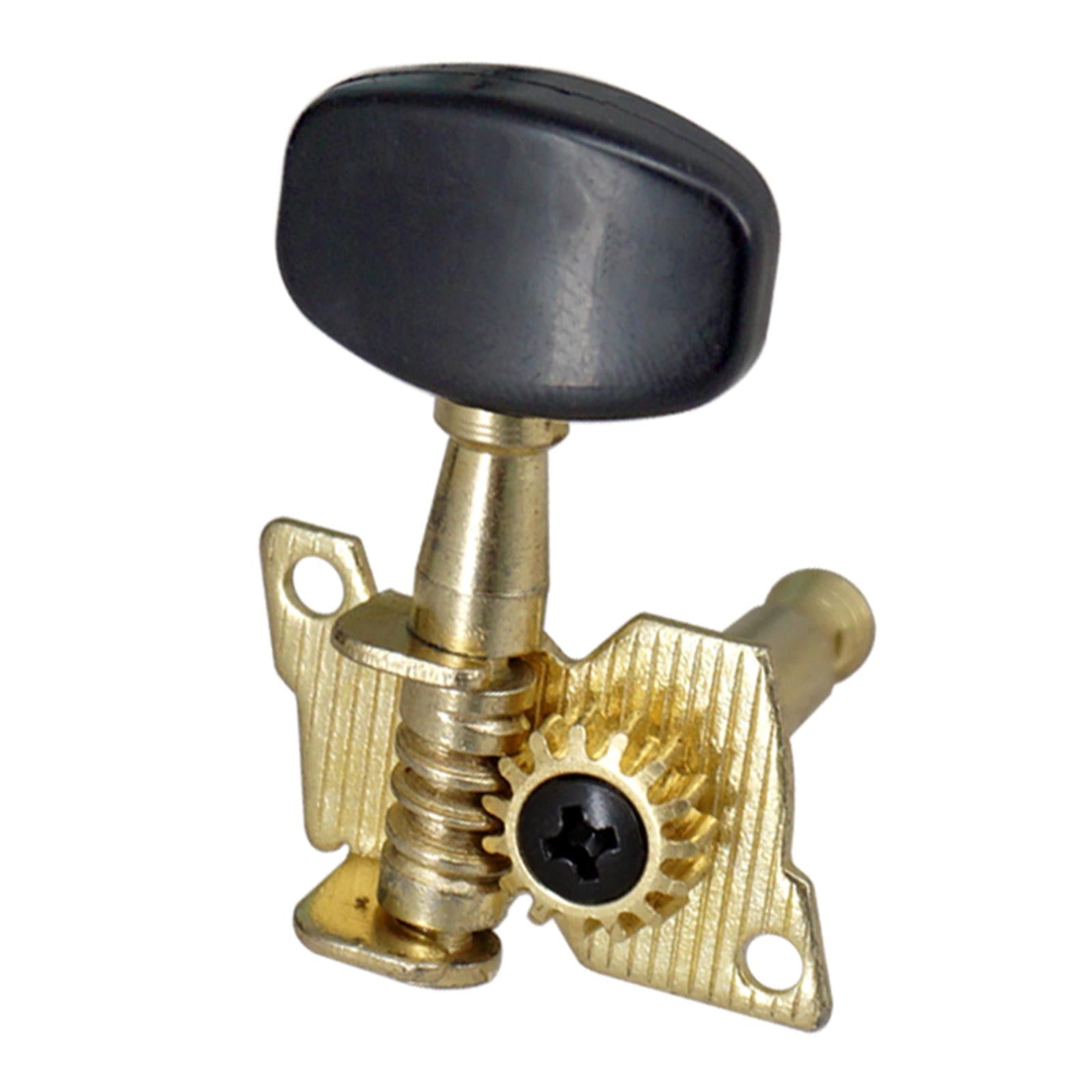 6x 3L3R Guitar Tuner Pegs Open Machine Heads for Acoustic Electric Guitar Black