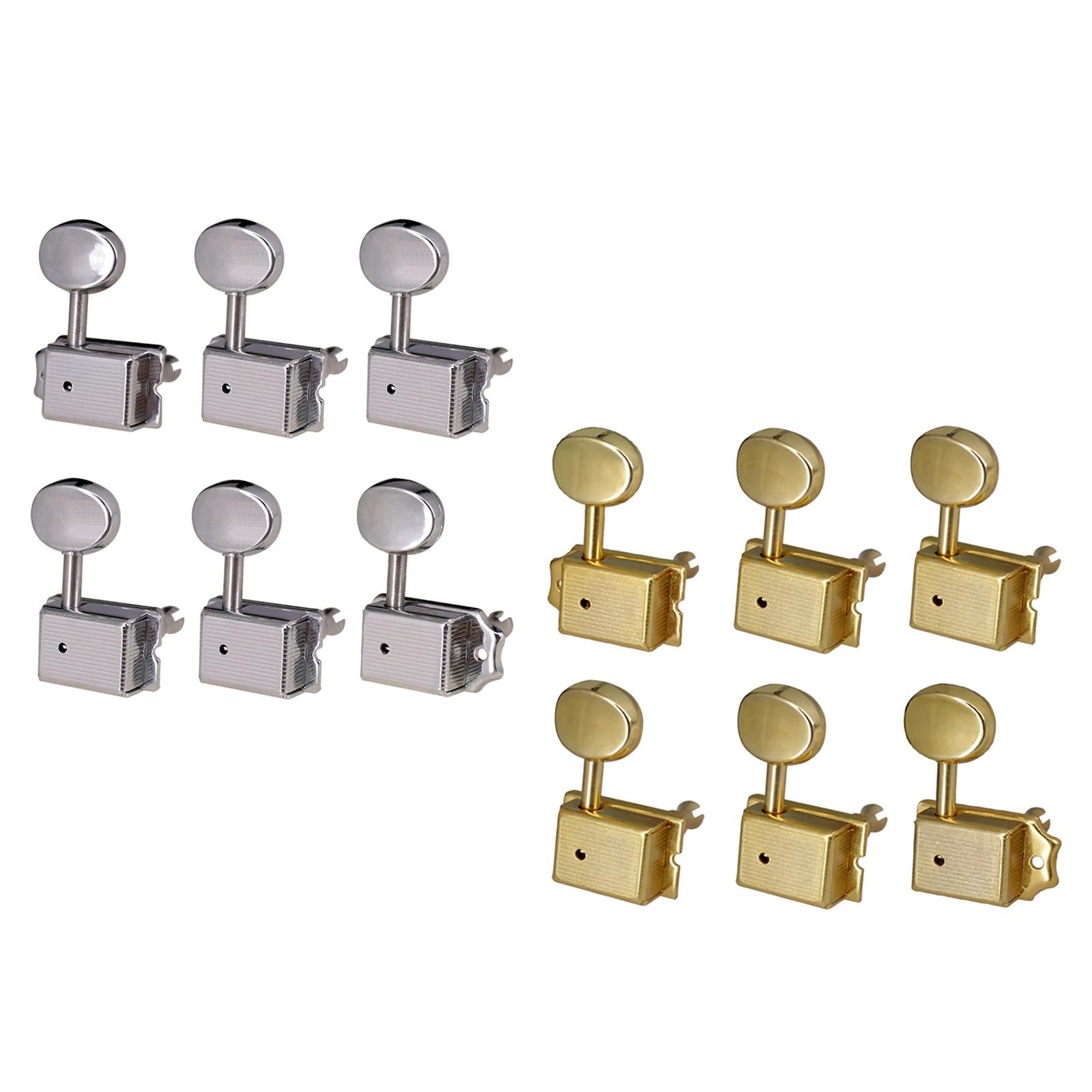 Guitar Tuning Locking Tuners Replacement Headstocks Accessories silver