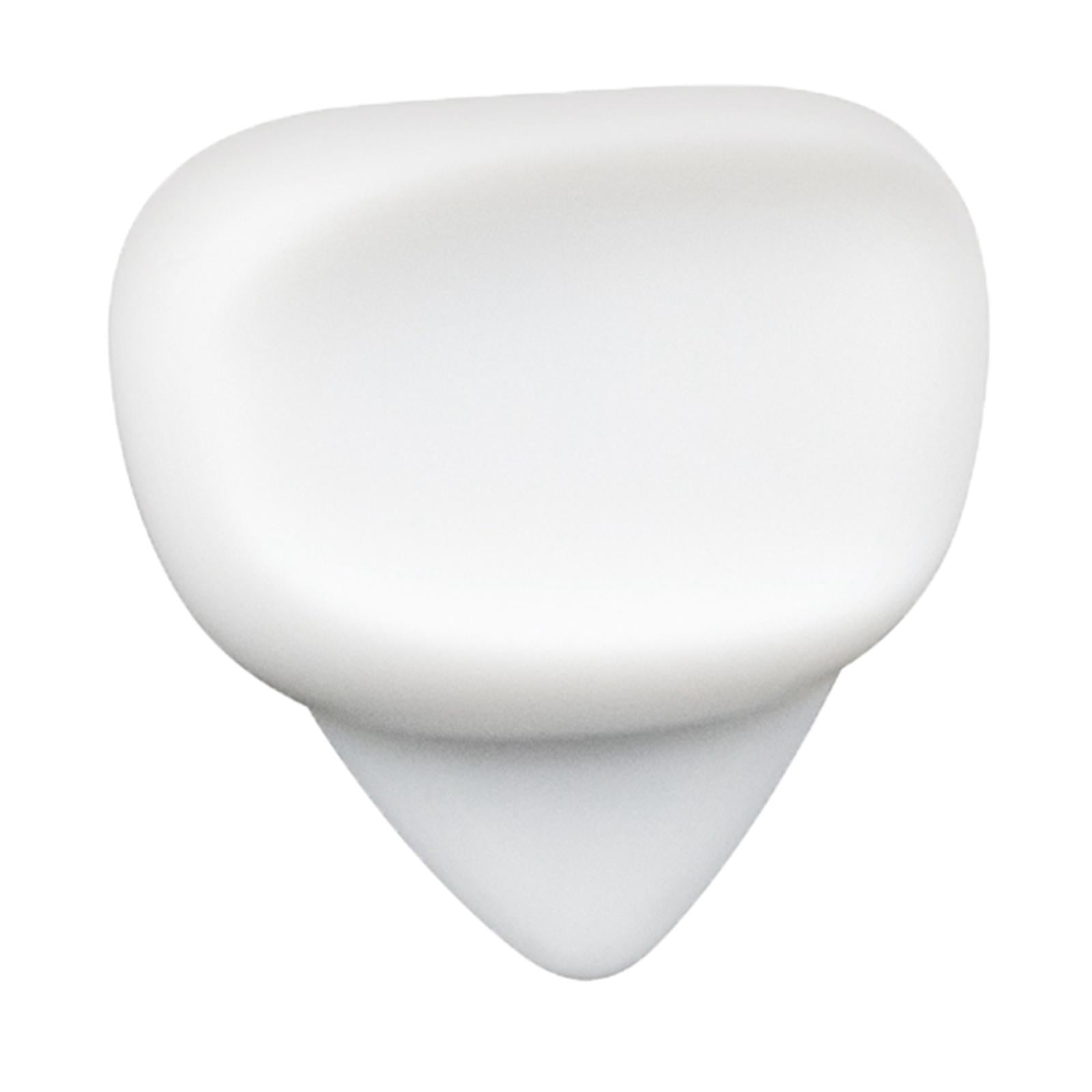 3Pcs Guitar Picks Thumb Finger Picks 0.6/0.96/1.2mm for Bass Acoustic Guitar White