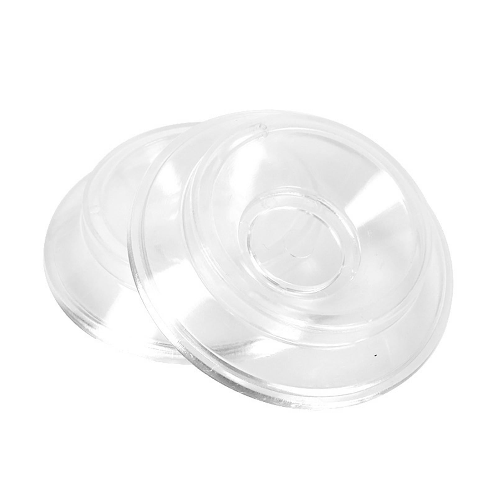 4x Piano Caster Cups High Quality Protection Solid Upright Premium ABS White