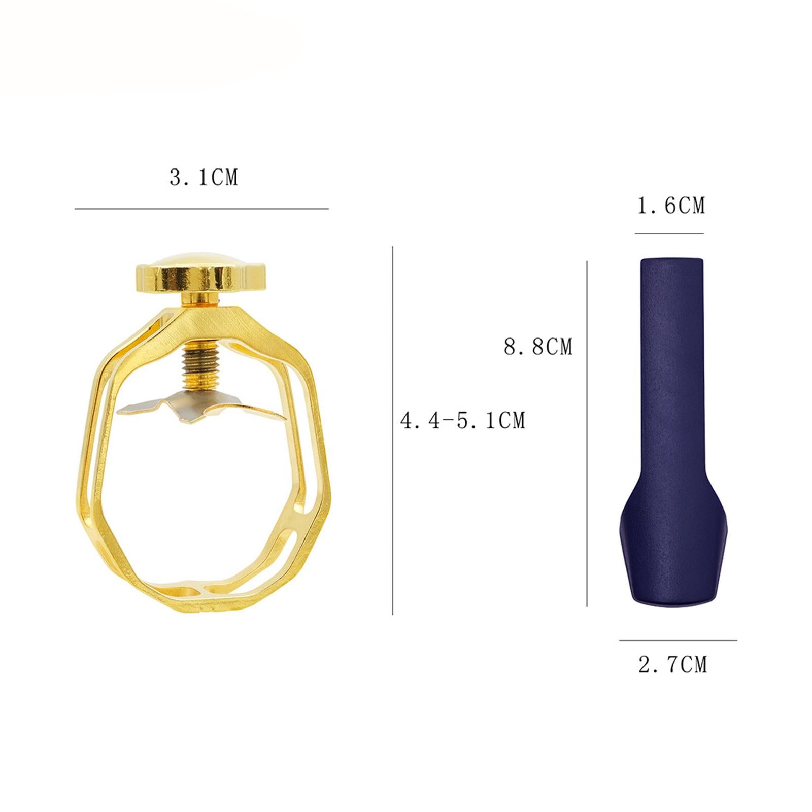 Saxophone Mouthpiece with Long Handle Protective Cover for Alto Saxophones
