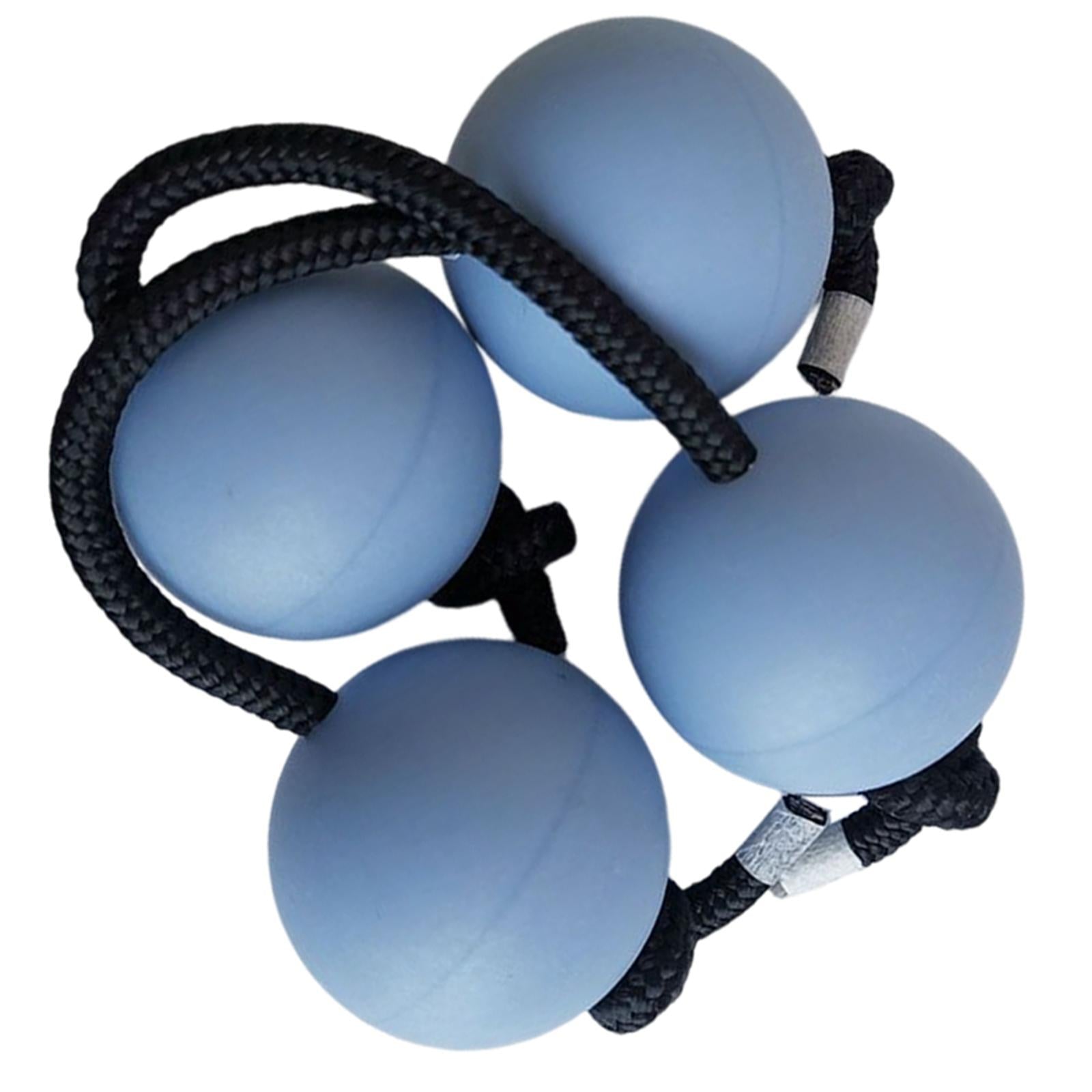 4Pcs Authentic African Shaker Portable Convenient for Percussion Ensembles Blue