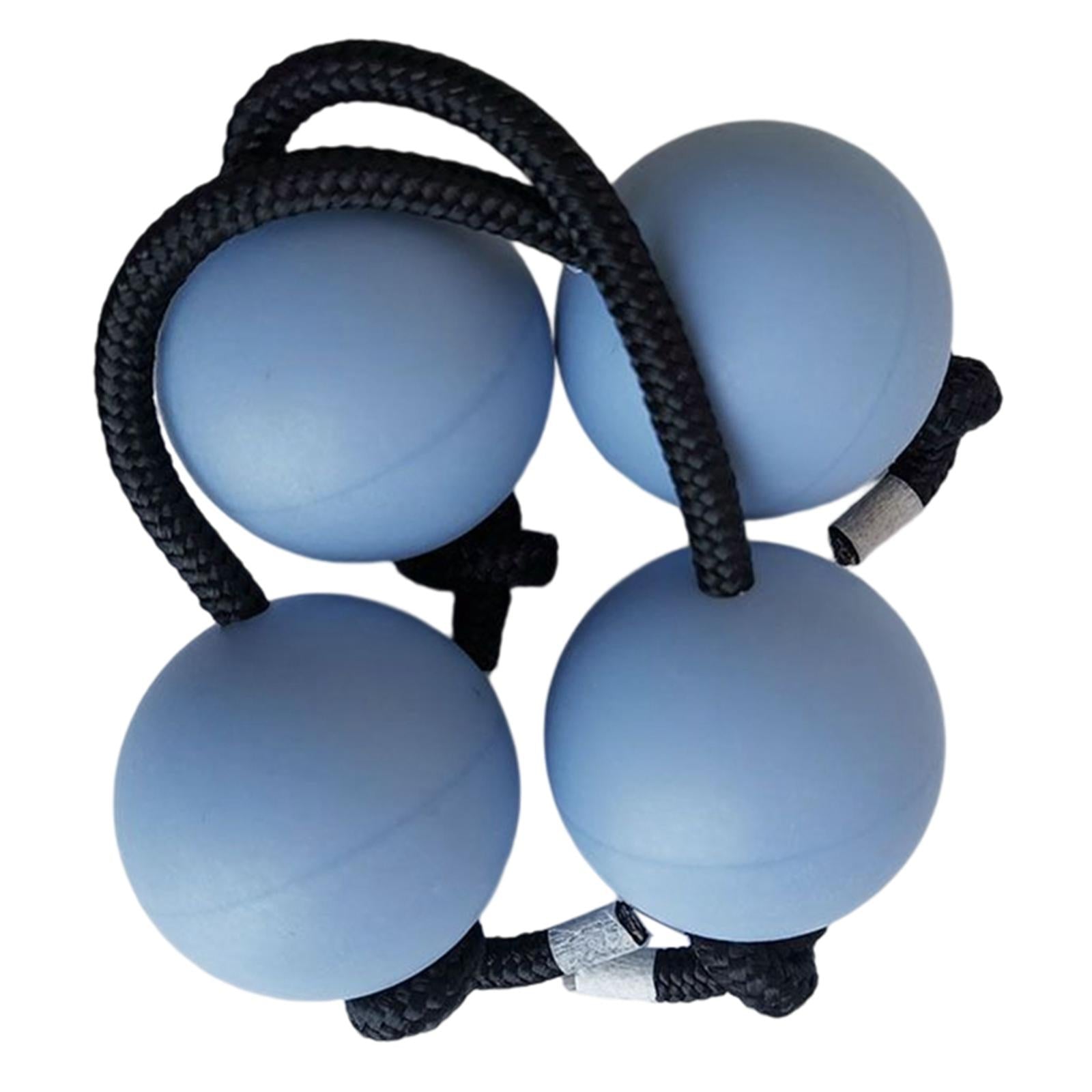 4Pcs Authentic African Shaker Portable Convenient for Percussion Ensembles Blue