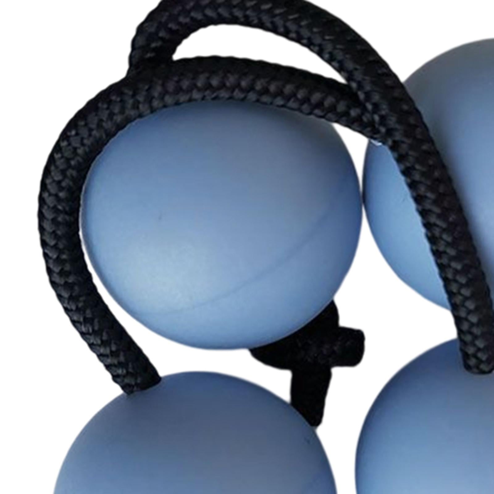 4Pcs Authentic African Shaker Portable Convenient for Percussion Ensembles Blue