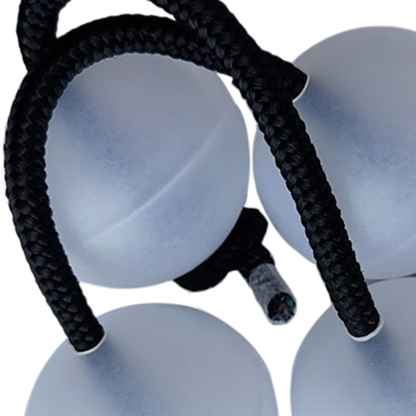 4Pcs Authentic African Shaker Portable Convenient for Percussion Ensembles White