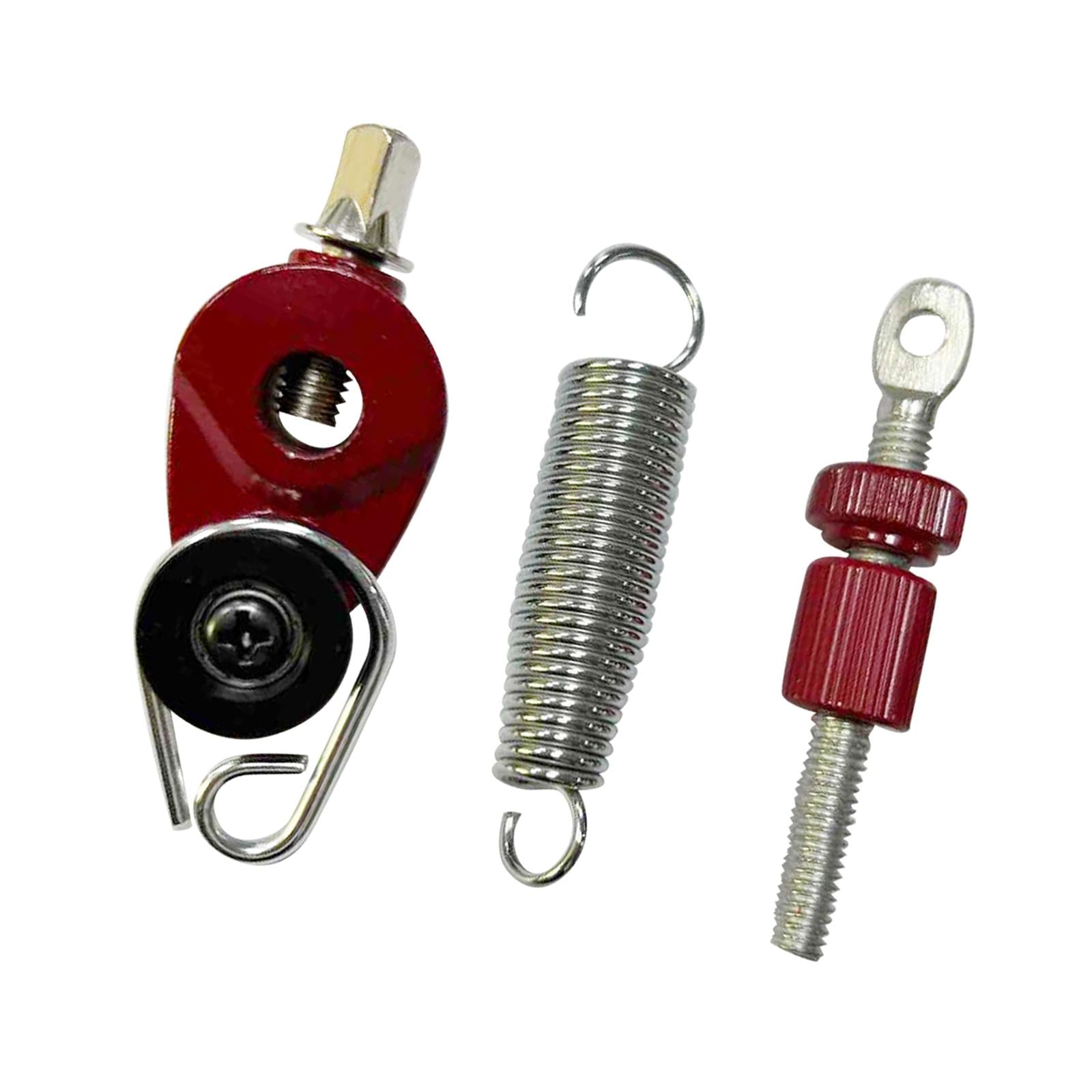 Pedal Spring Tensioner Drum Set Spring for Bass Drum Replacement DIY Parts Red
