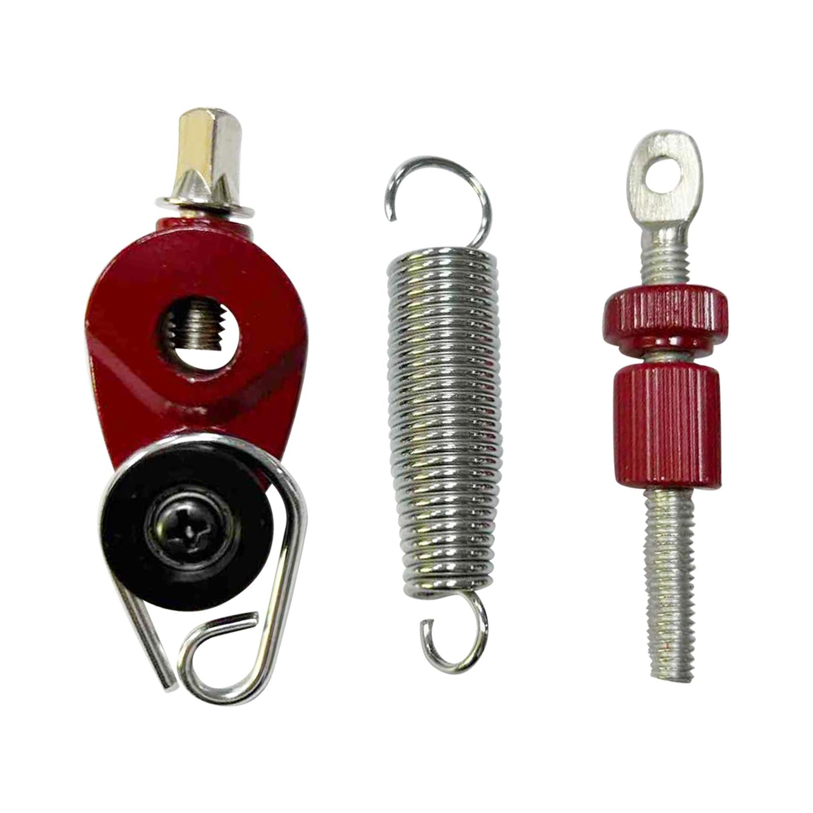 Pedal Spring Tensioner Drum Set Spring for Bass Drum Replacement DIY Parts Red