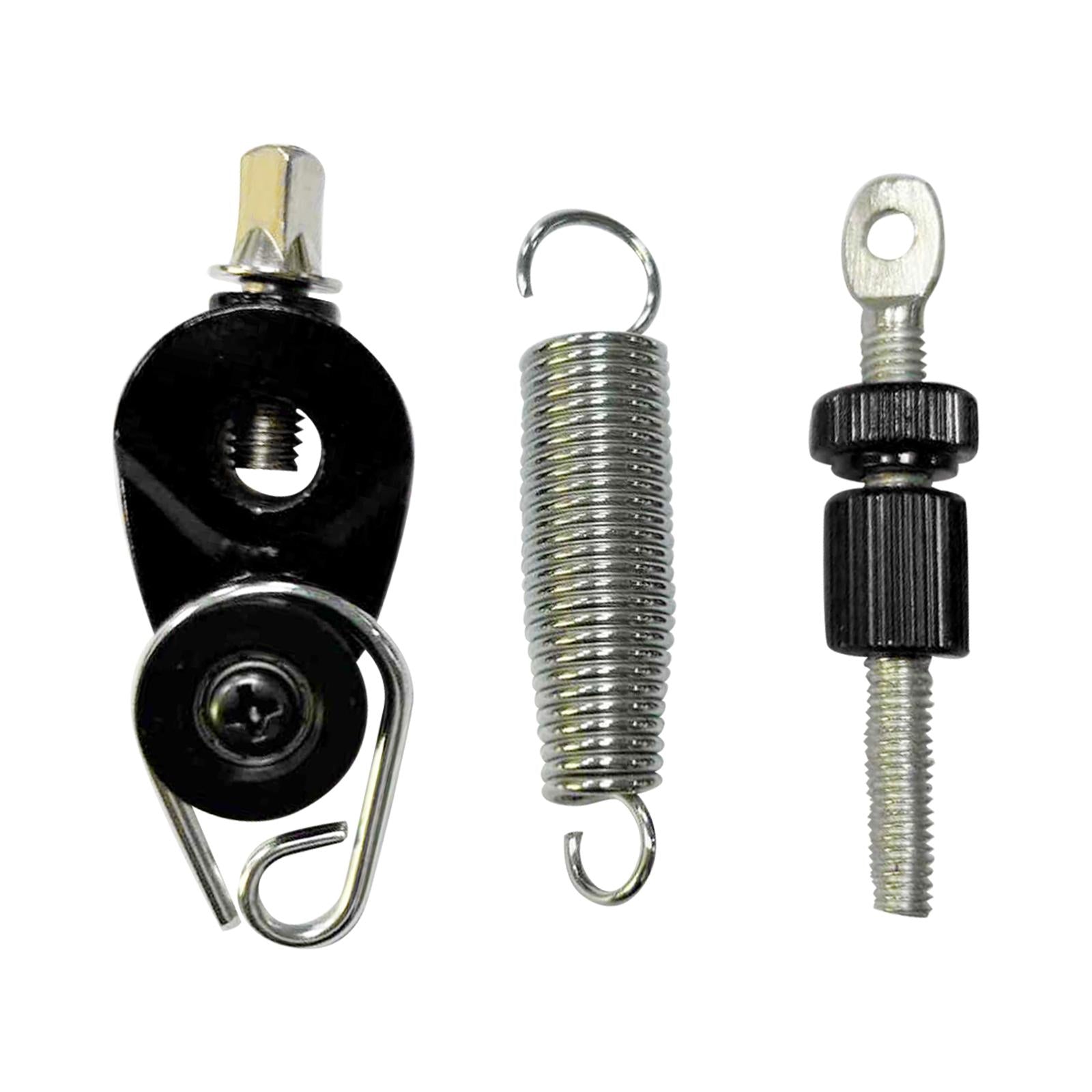 Pedal Spring Tensioner Drum Set Spring for Bass Drum Replacement DIY Parts Black