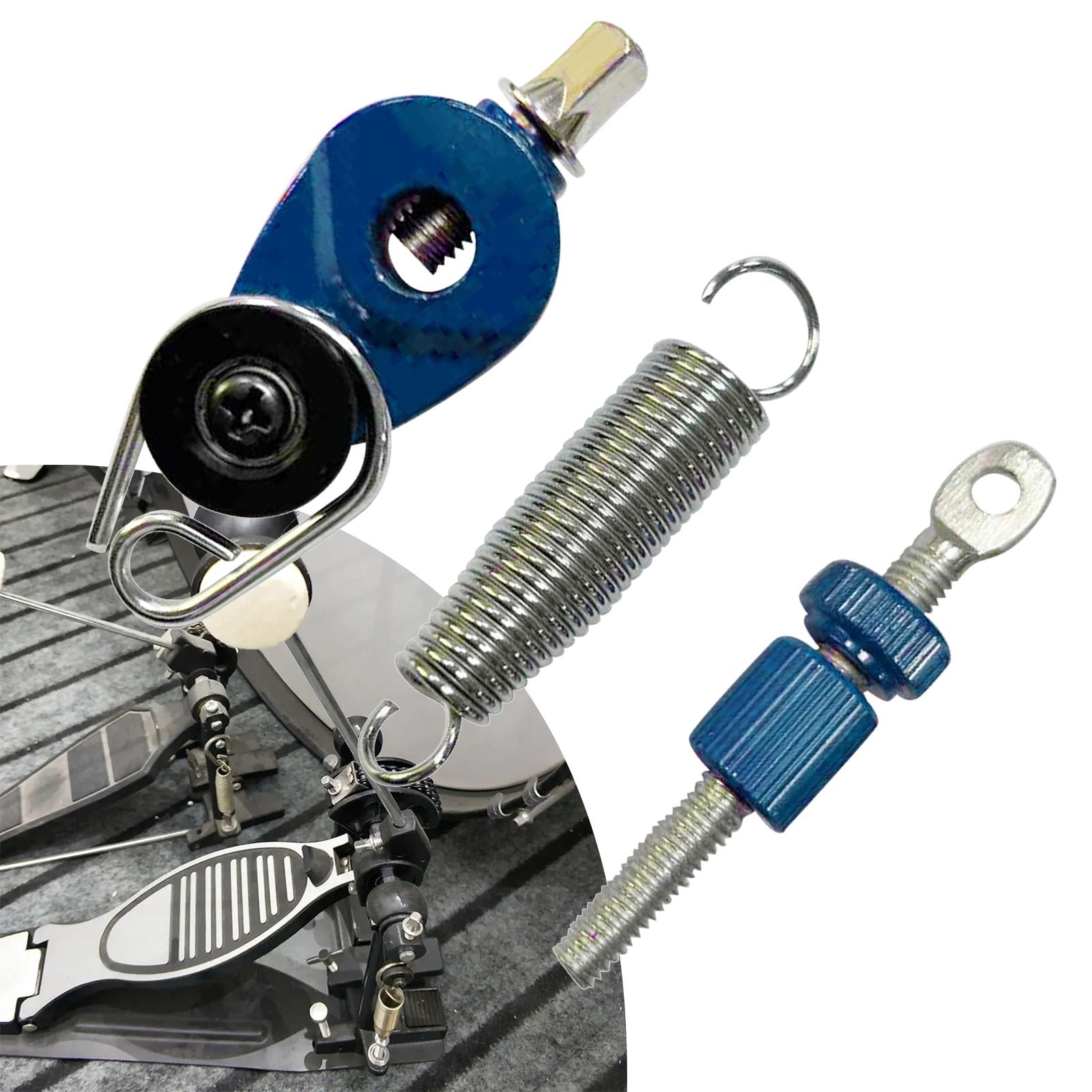 Pedal Spring Tensioner Drum Set Spring for Bass Drum Replacement DIY Parts Blue