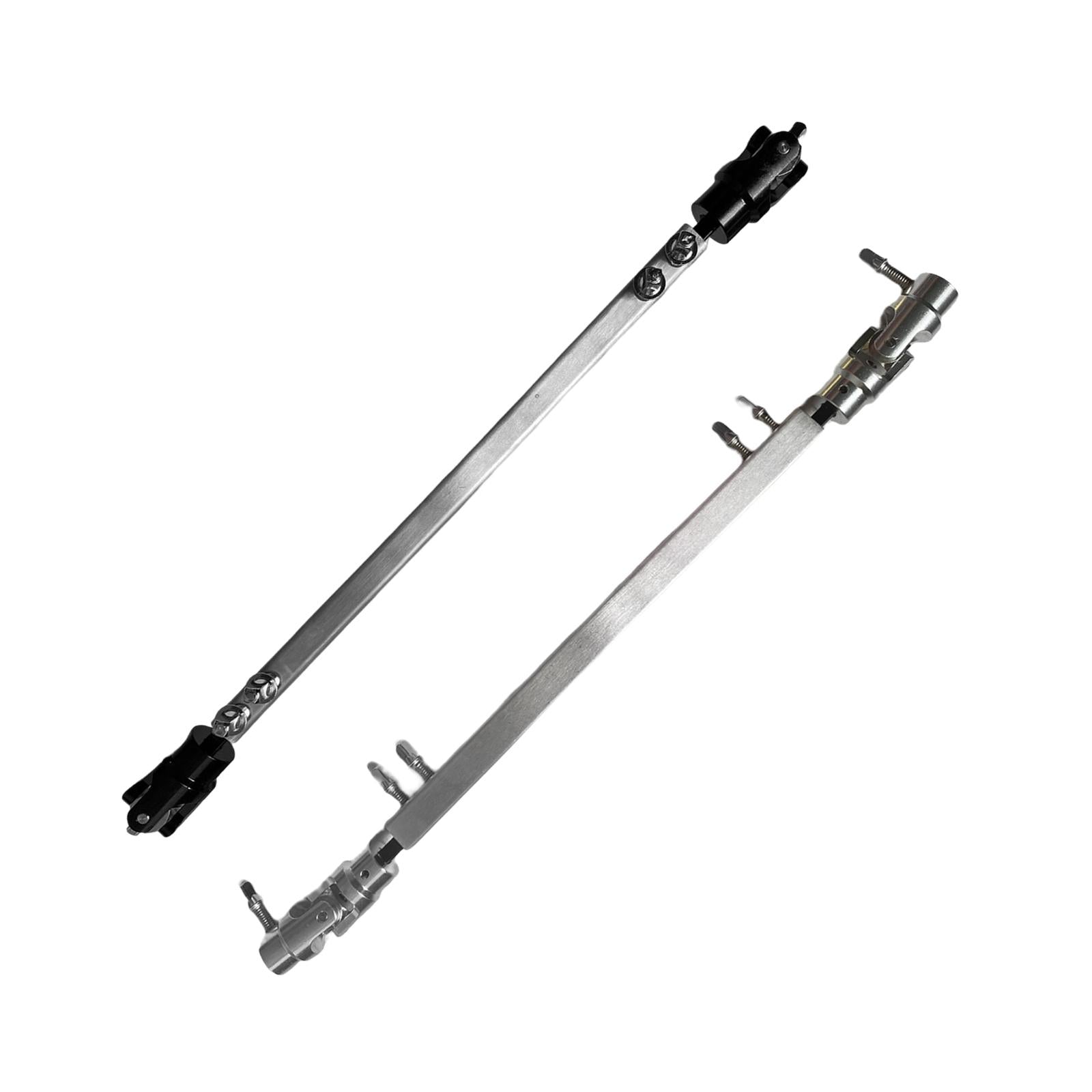 Heavy Duty Double Bass Drum Linkage Durable Sturdy for Percussion Instrument Silver Head