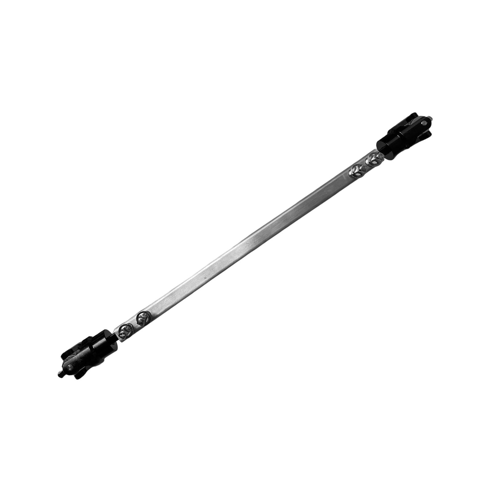 Heavy Duty Double Bass Drum Linkage Durable Sturdy for Percussion Instrument Black Head
