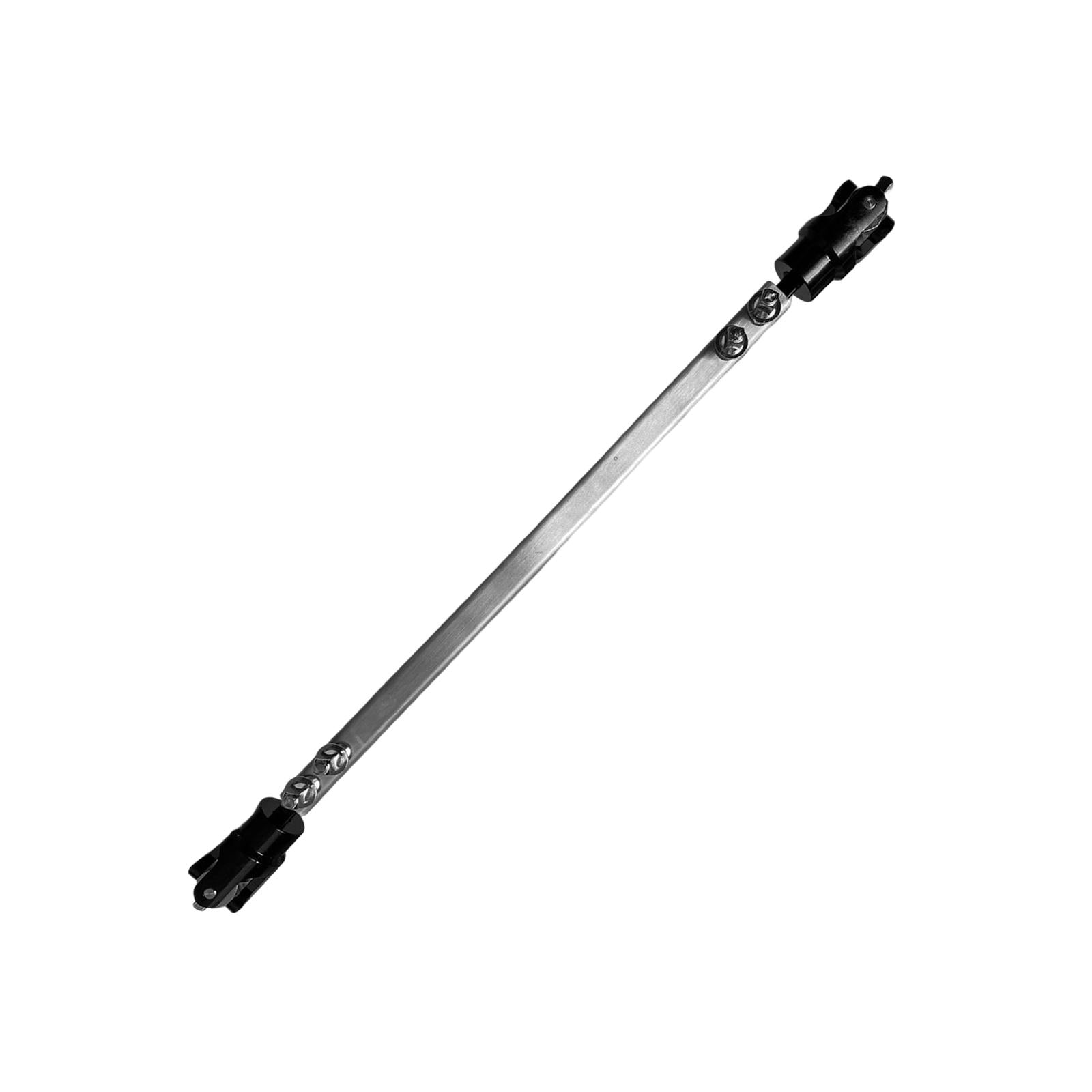 Heavy Duty Double Bass Drum Linkage Durable Sturdy for Percussion Instrument Black Head