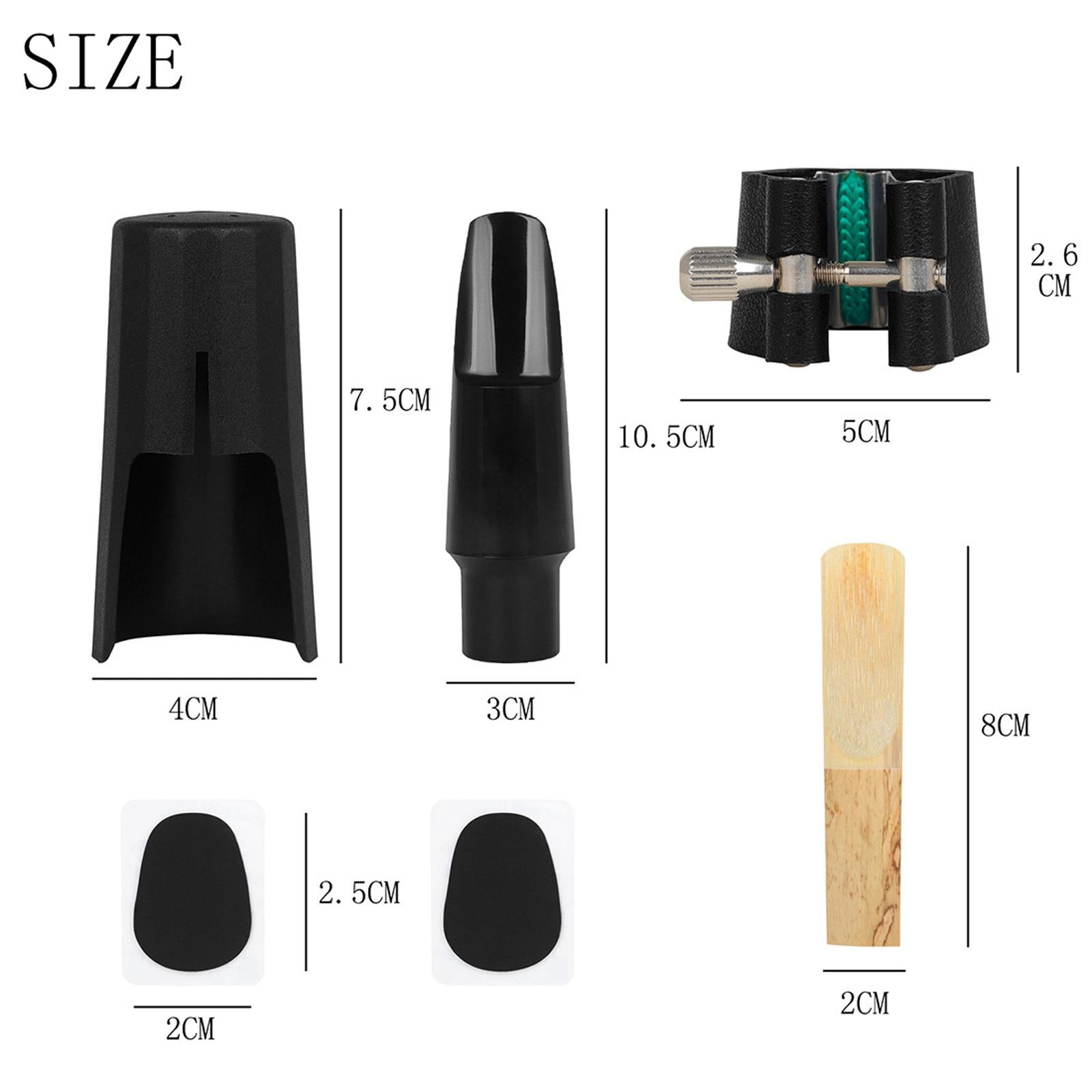 Saxophone Mouthpiece Kits Tenor Saxophones Musical Instrument Accessory