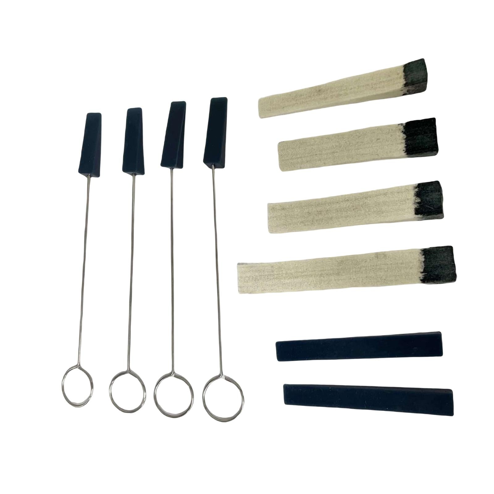 Piano Mute Blocks Kit Strip Tuning Instruments Treble Felt Wedge Blue