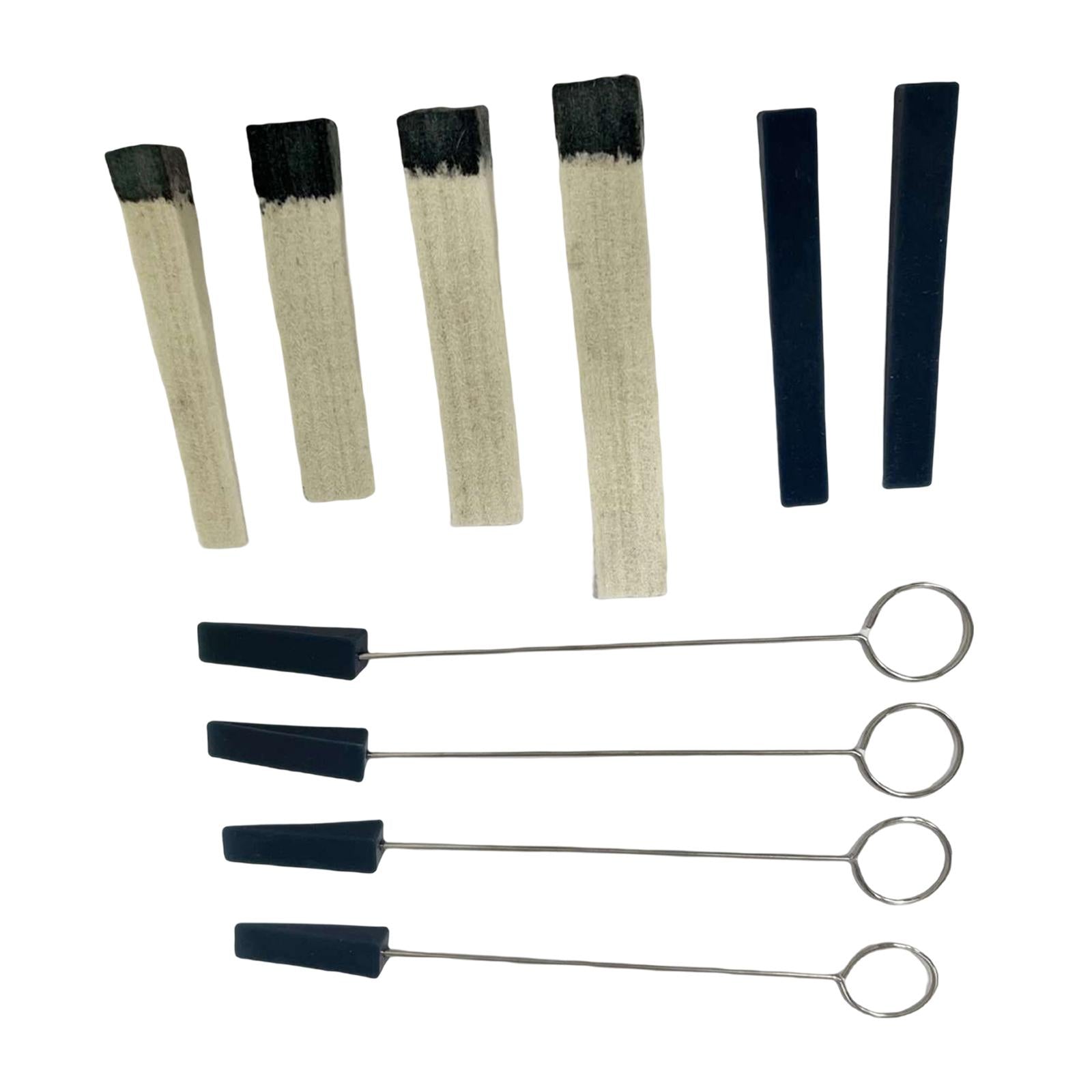 Piano Mute Blocks Kit Strip Tuning Instruments Treble Felt Wedge Blue