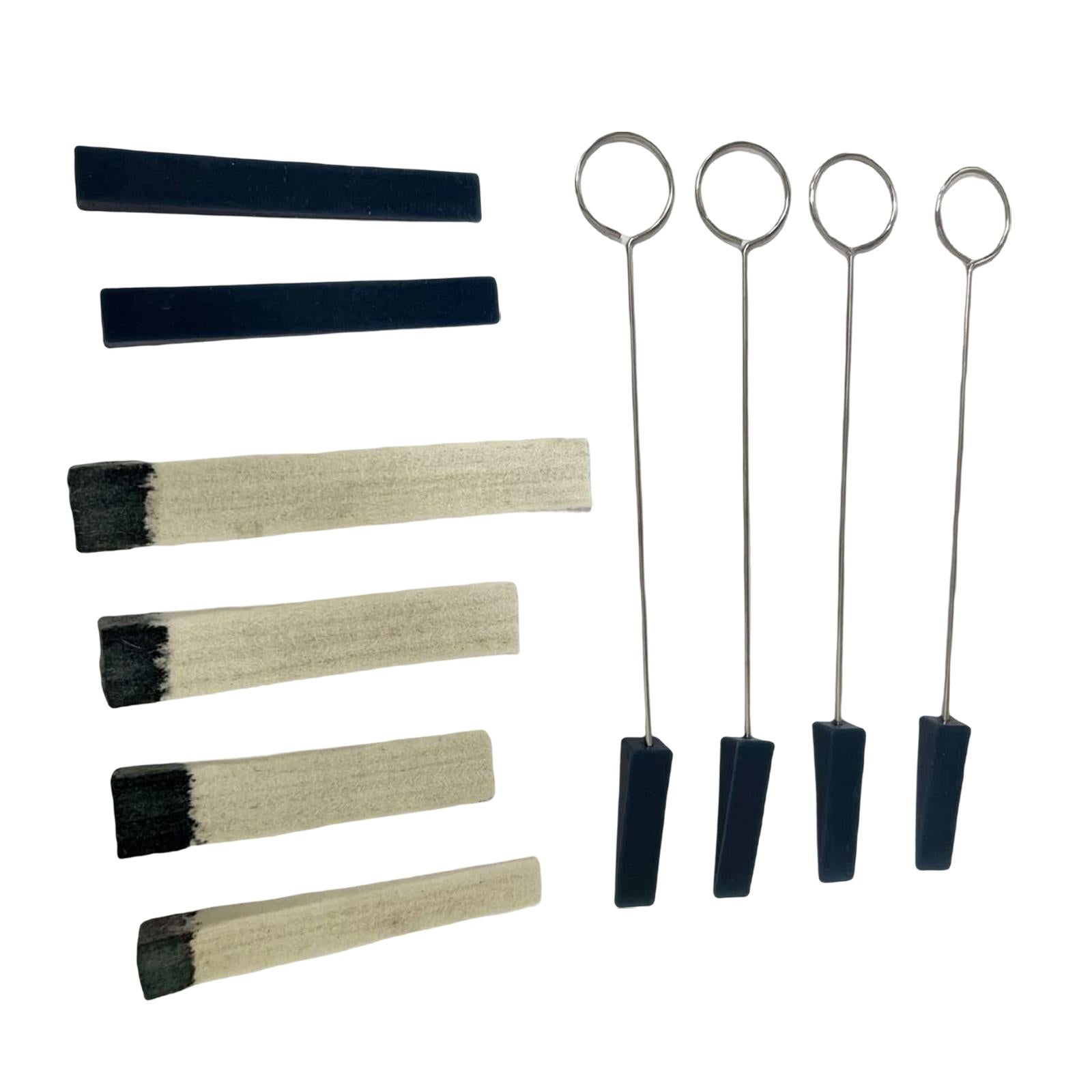 Piano Mute Blocks Kit Strip Tuning Instruments Treble Felt Wedge Blue