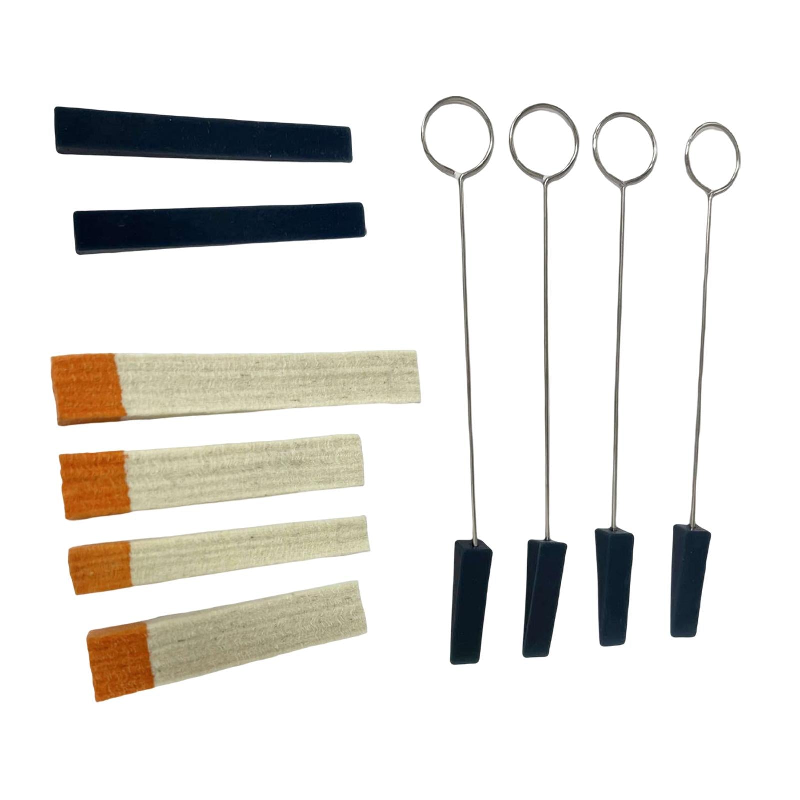 Piano Mute Blocks Kit Strip Tuning Instruments Treble Felt Wedge Yellow