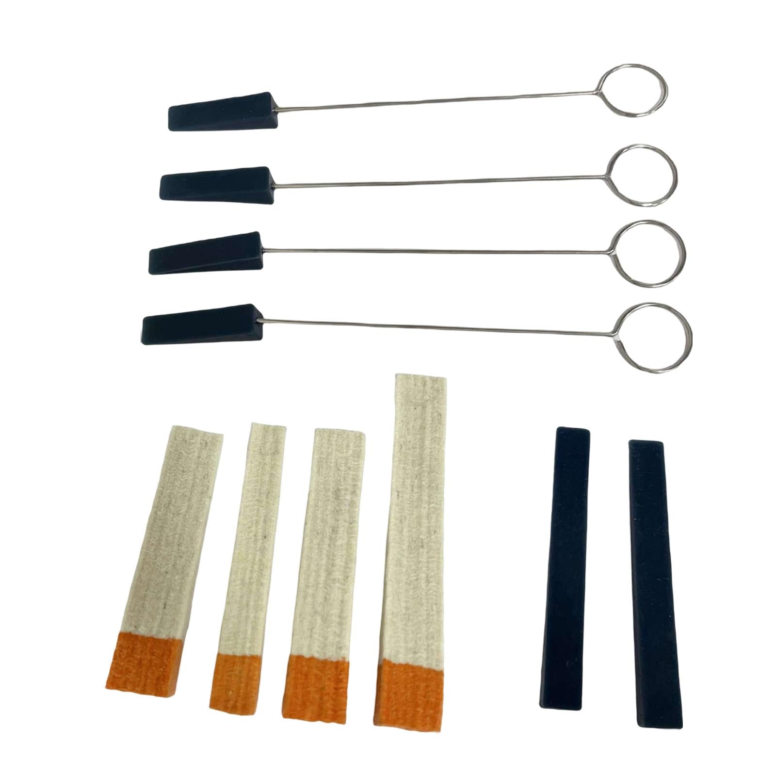 Piano Mute Blocks Kit Strip Tuning Instruments Treble Felt Wedge Yellow