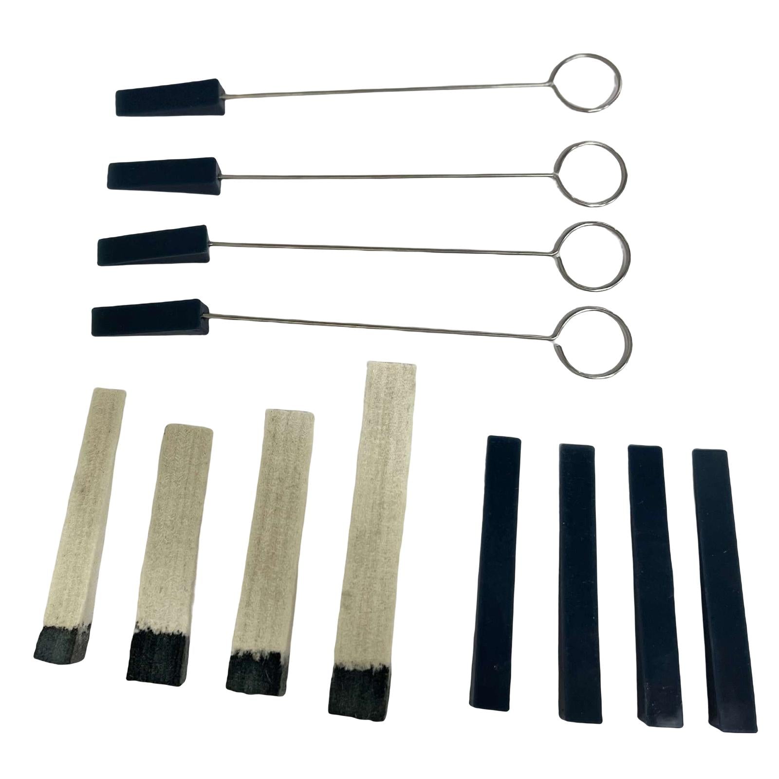 Piano Mute Blocks Kit Strip Tuning Instruments Tool Accessories Blue