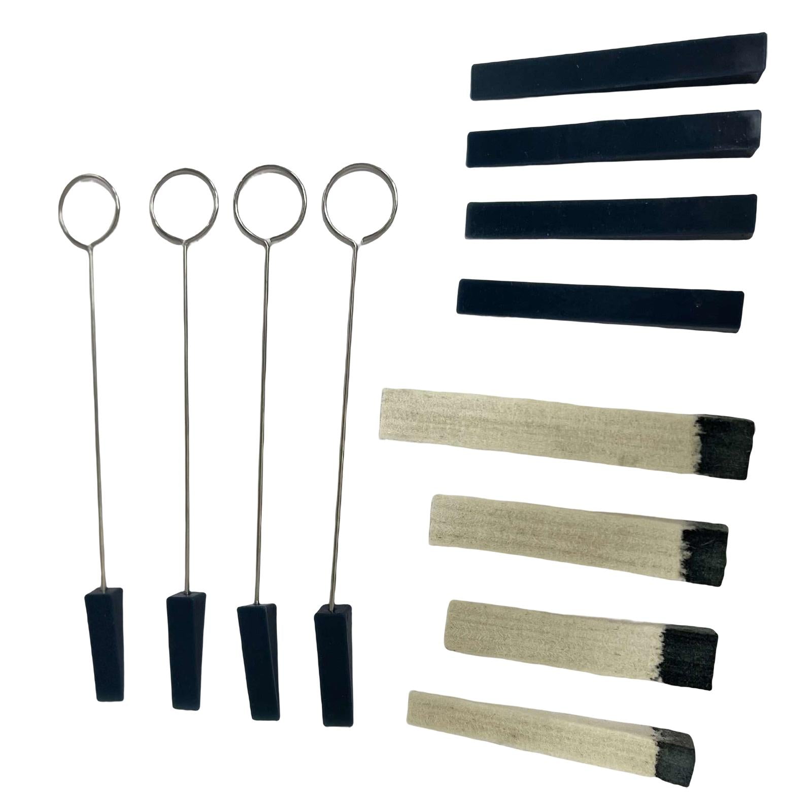 Piano Mute Blocks Kit Strip Tuning Instruments Tool Accessories Blue