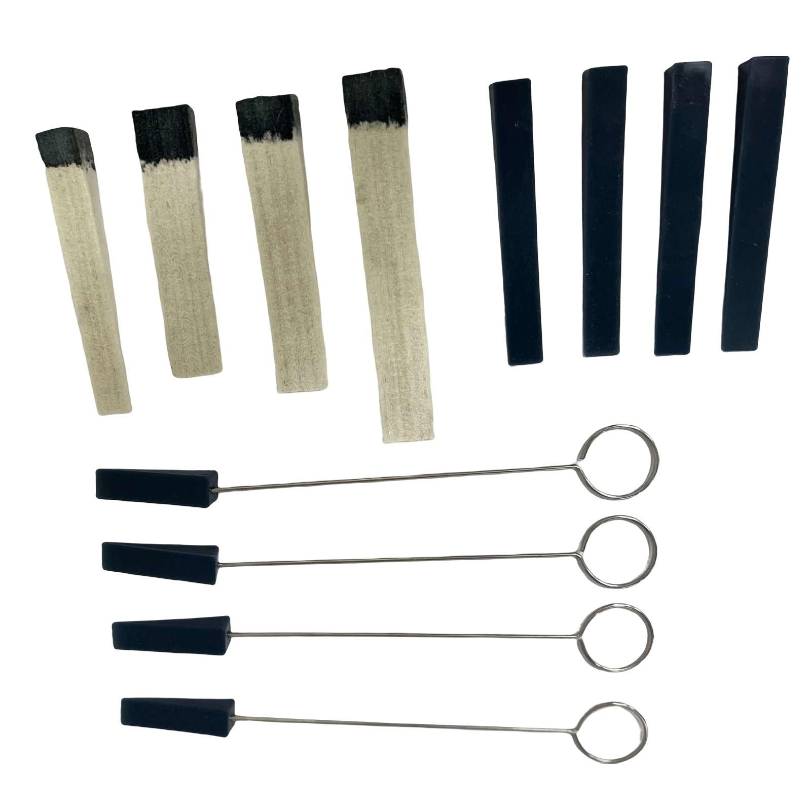 Piano Mute Blocks Kit Strip Tuning Instruments Tool Accessories Blue