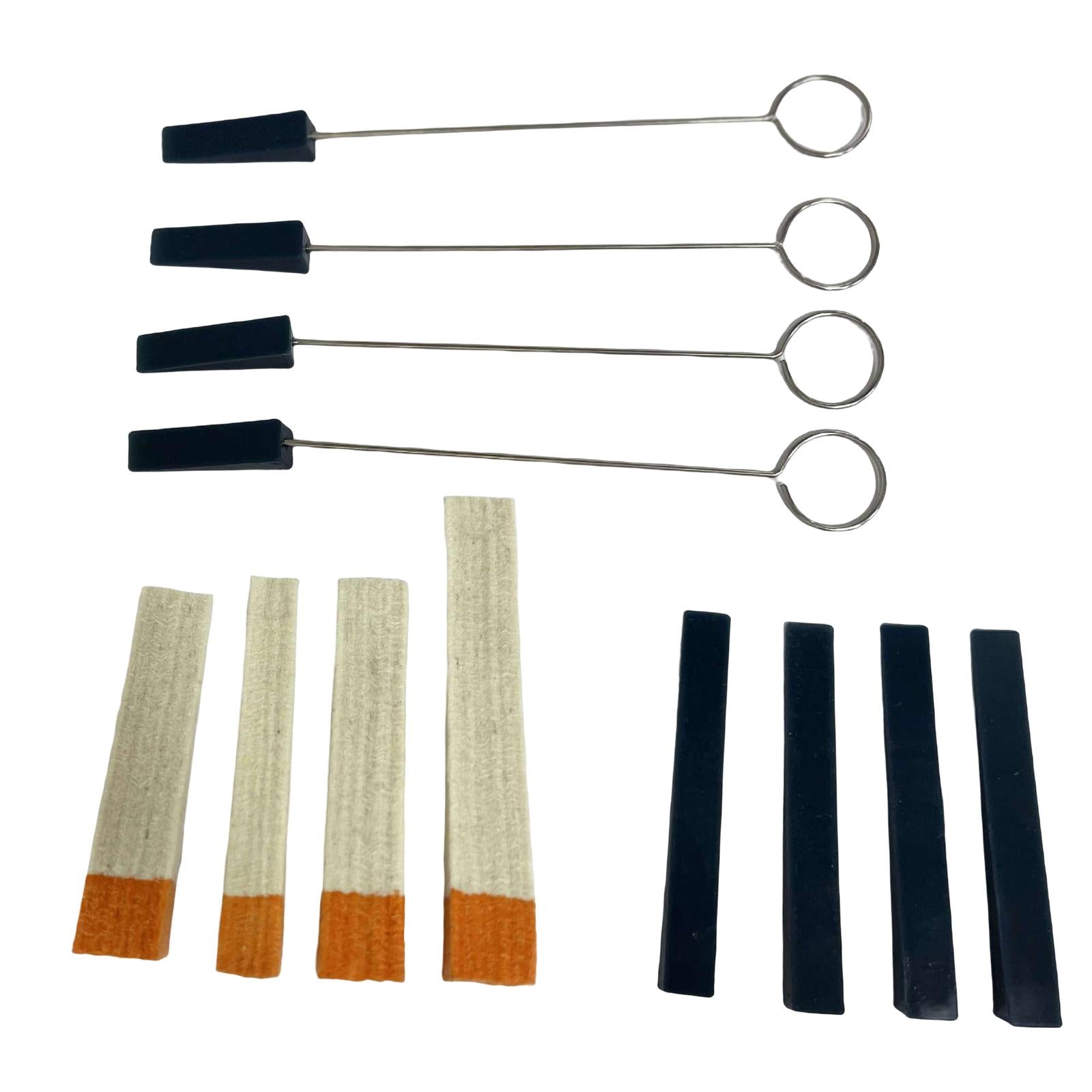 Piano Mute Blocks Kit Strip Tuning Instruments Tool Accessories Yellow