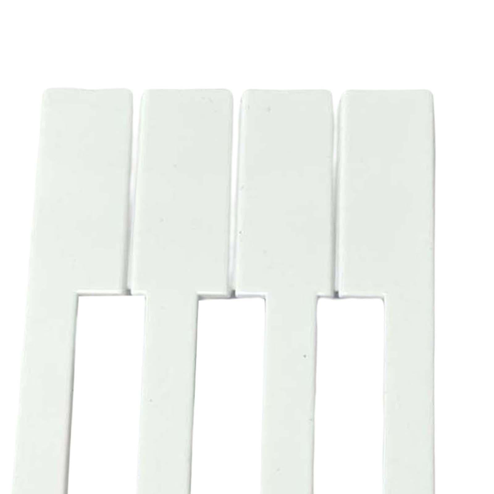 key Tops Repair PVC Accessories Replacement Keyboard Instruments White