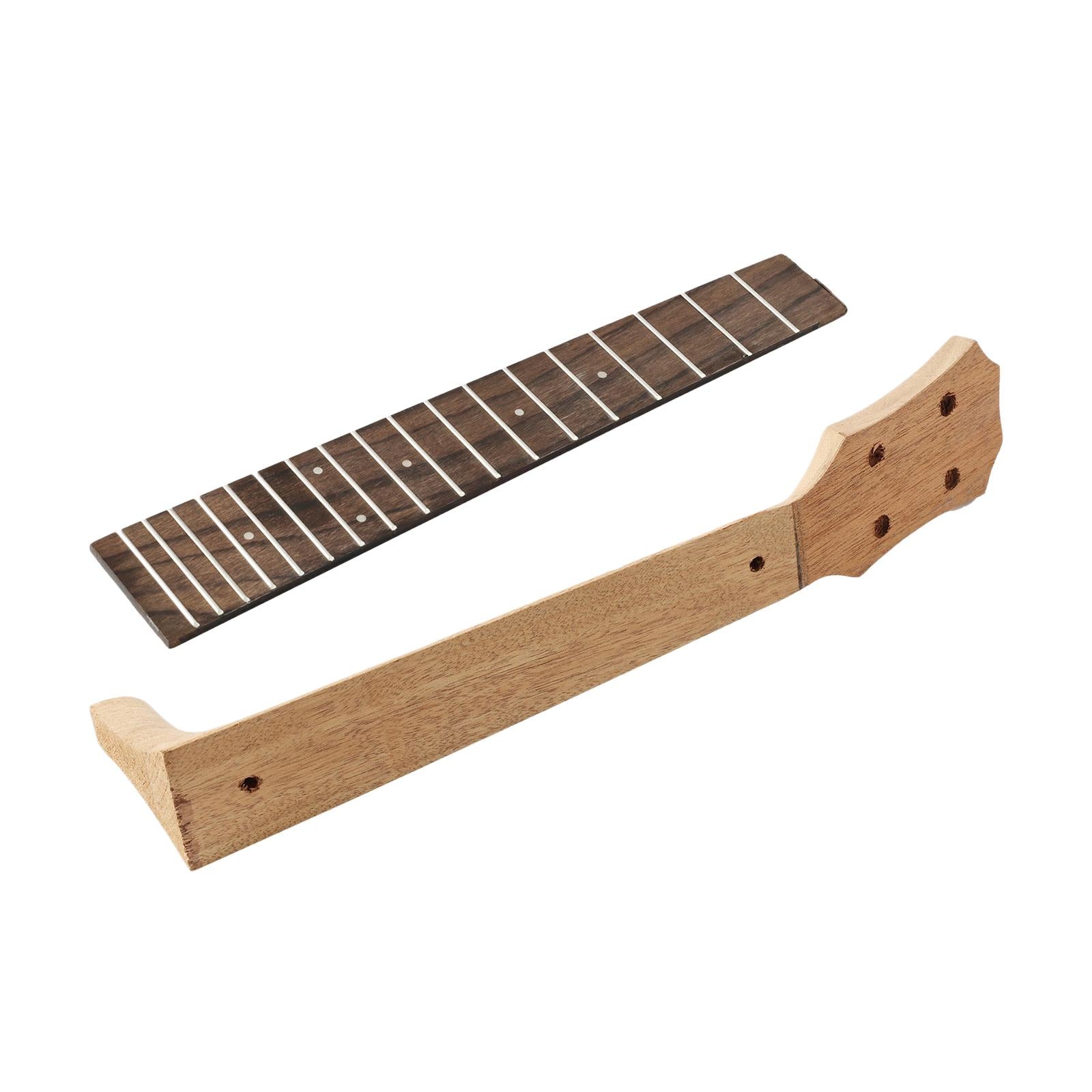 Ukulele Neck and Fretboard DIY Ukulele Fingerboard for Ukulele Accessory 26inch