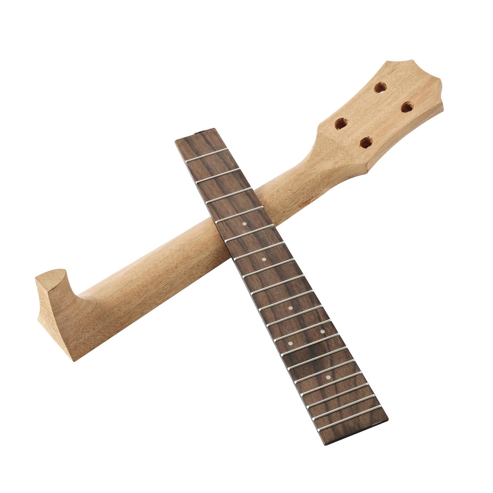 Ukulele Neck and Fretboard DIY Ukulele Fingerboard for Ukulele Accessory 26inch