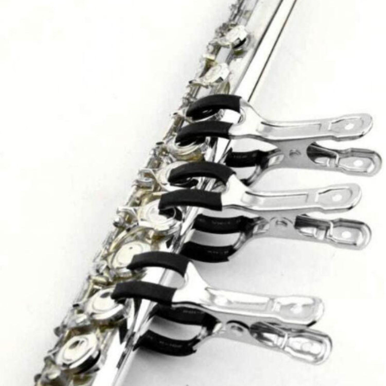 9 Pieces Key Cover Adjusting Spring Hook Trimming Tool Set for Clarinet