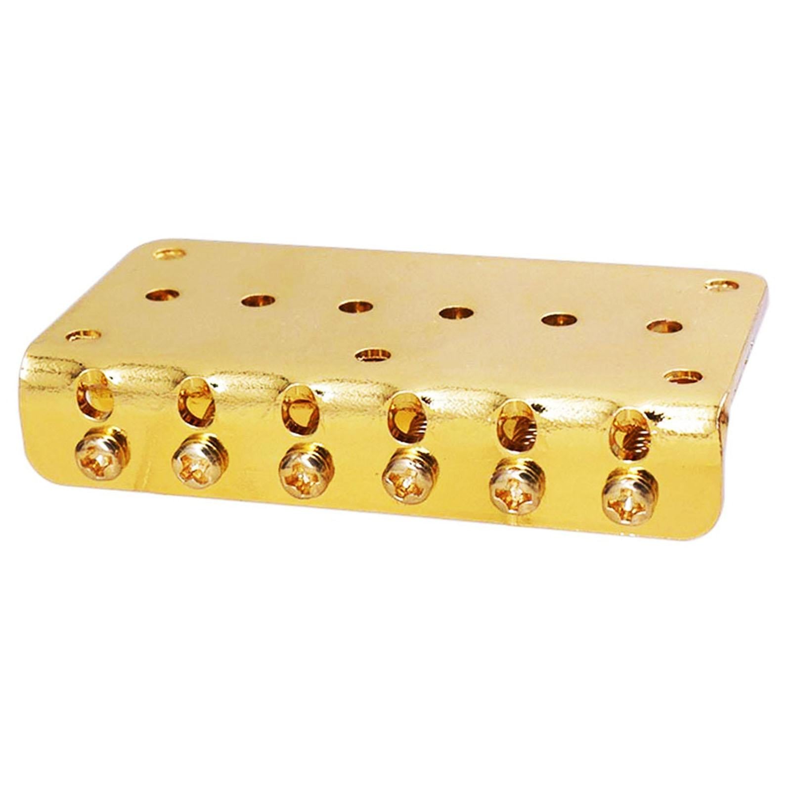 6 String Hardtail Bridge 65mm for Electric Guitar Replacement Parts Accs