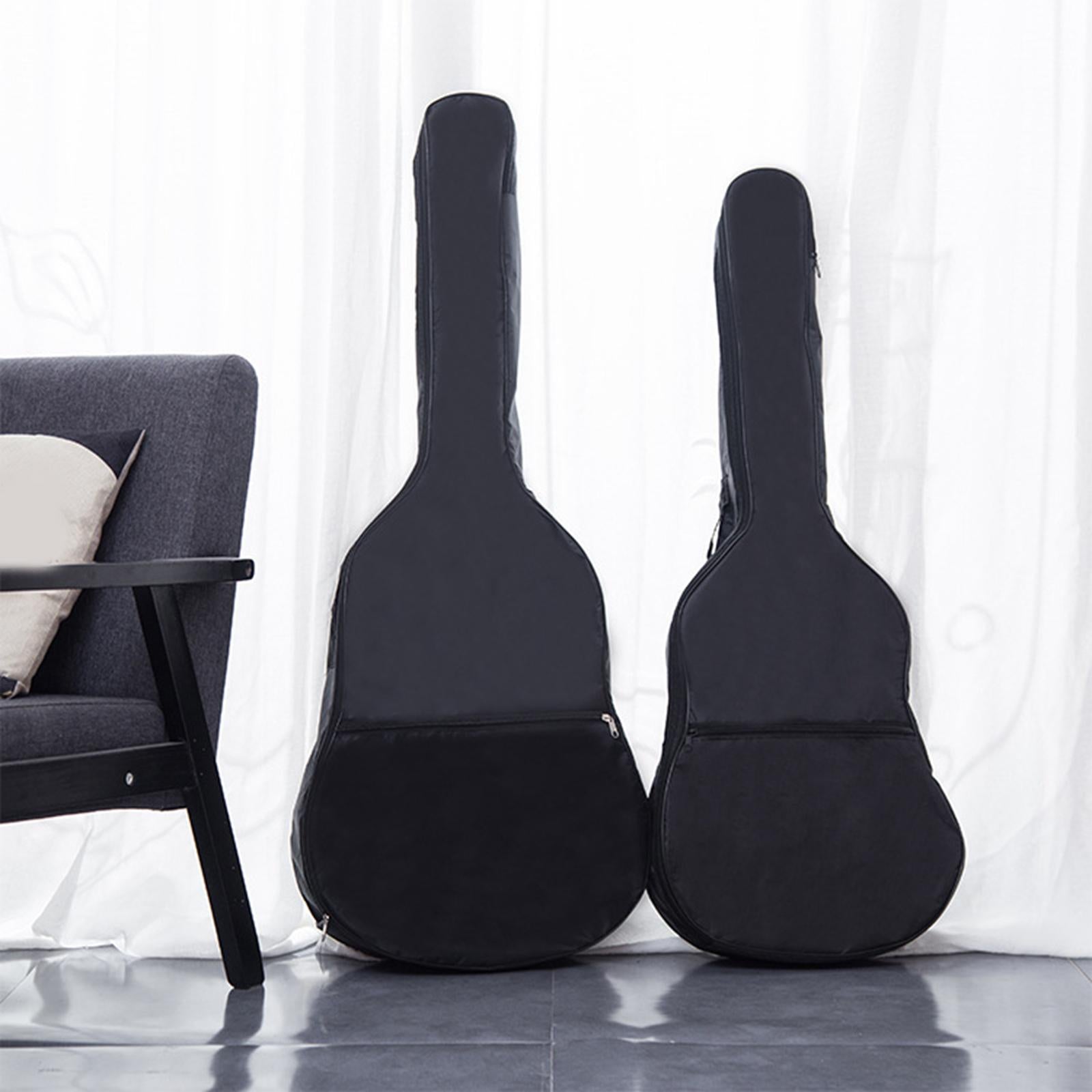 Guitar Case Gig Bag Hemming Design with Strap for books Accessories