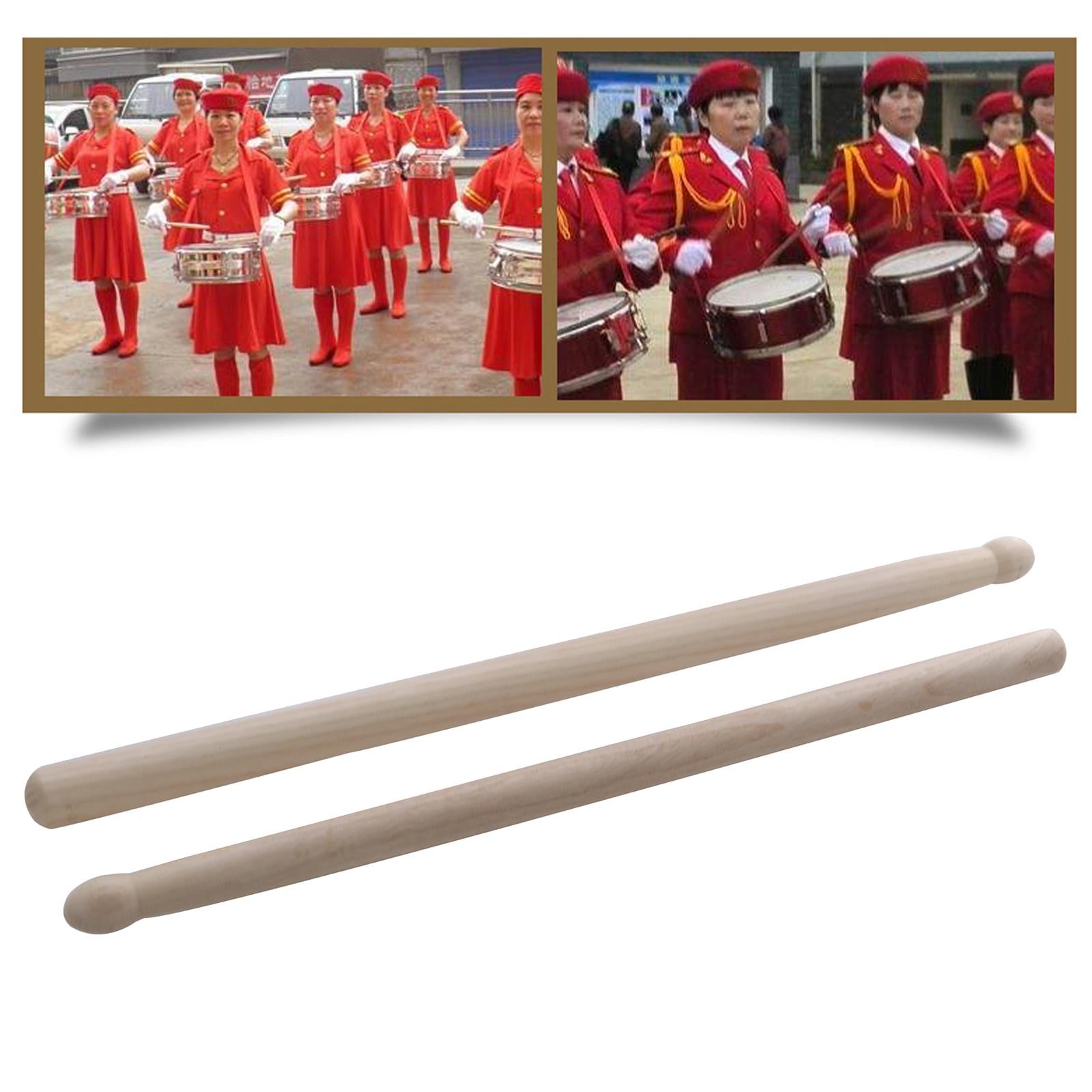 Wooden Drum Sticks Musical Instrument Accs for Snare Drums Lotus Drums