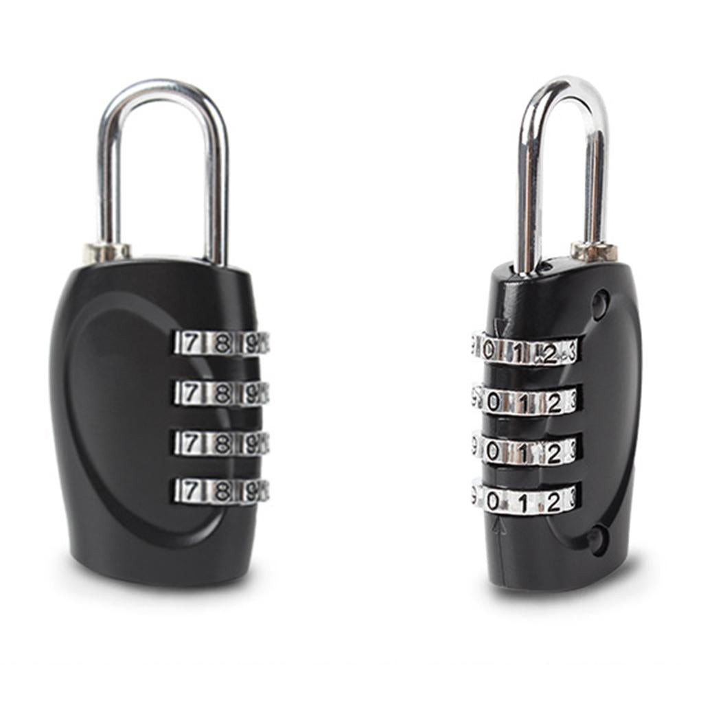 TSA Approved 4-Digit Combination Lock Code Padlock Travel Bag and Gym Locker