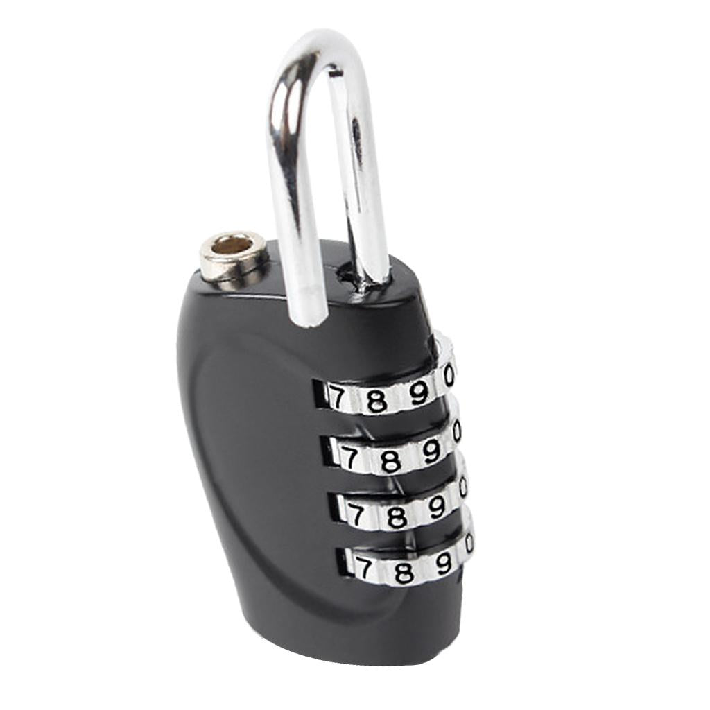 TSA Approved 4-Digit Combination Lock Code Padlock Travel Bag and Gym Locker