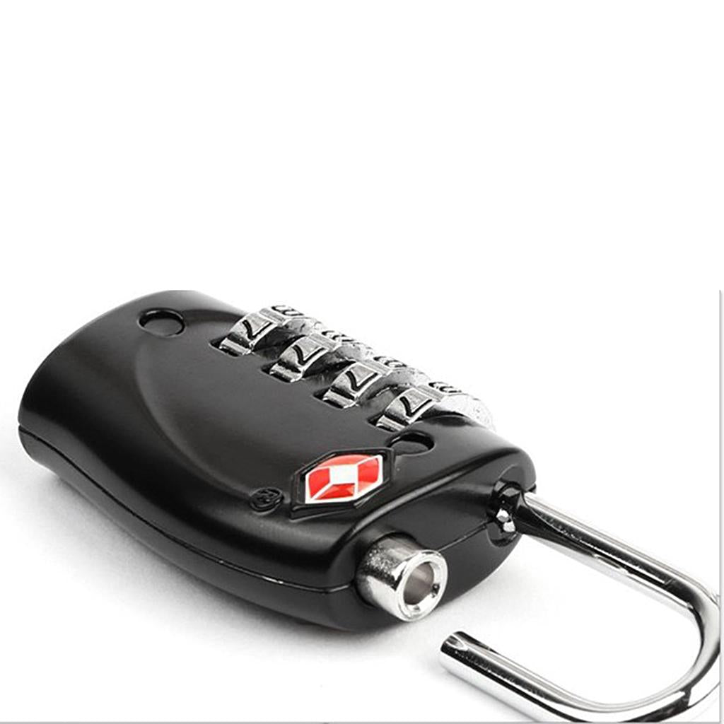 TSA Approved 4-Digit Combination Lock Code Padlock Travel Bag and Gym Locker