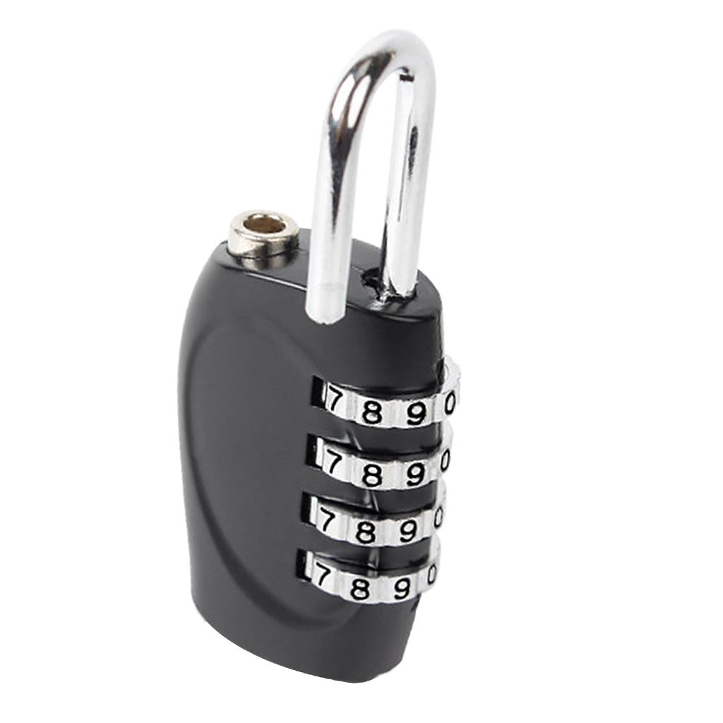 TSA Approved 4-Digit Combination Lock Code Padlock Travel Bag and Gym Locker
