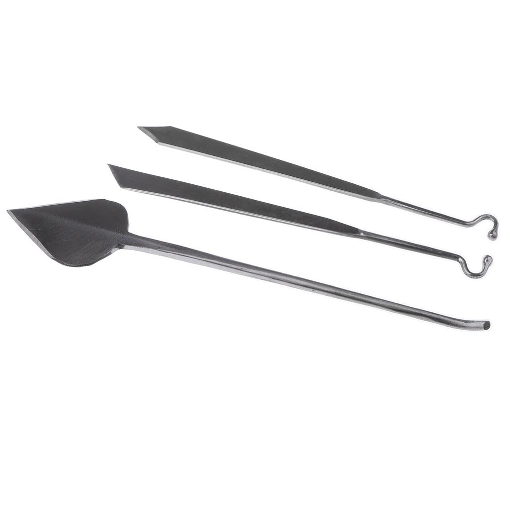 Set of 3 Piglet Castration Knife Farm Animal Pet Veterinary Instrument