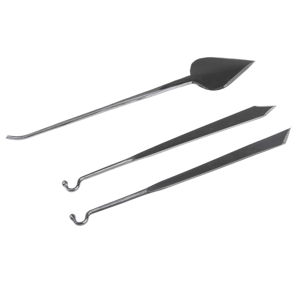 Set of 3 Piglet Castration Knife Farm Animal Pet Veterinary Instrument