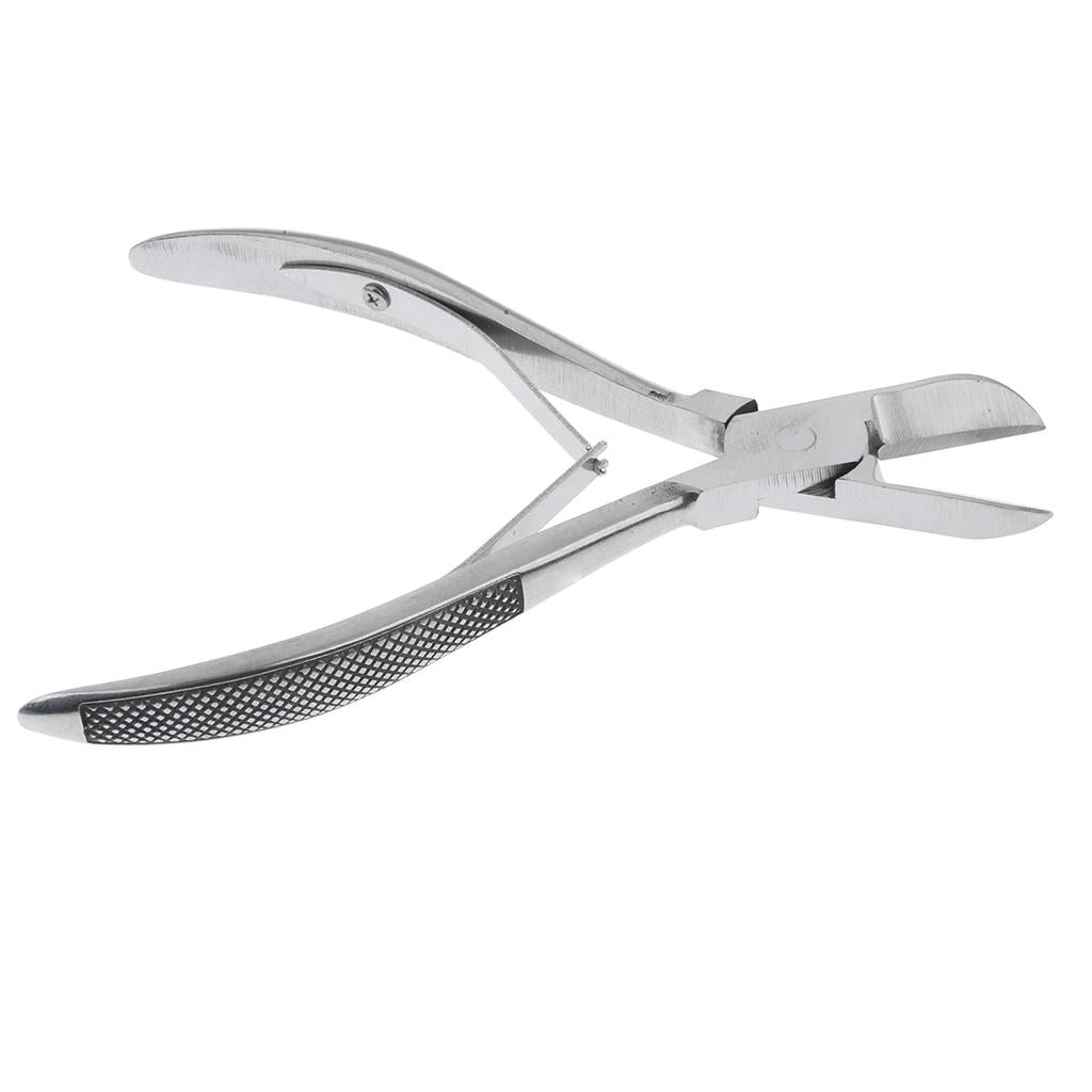 Pig Tooth Nipper Anti-slide Handle Stainless Steel Veterinary Pliers Large