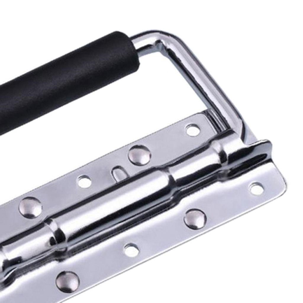 Spring Loaded Drop Handle for Flight Case/ Speaker Cabinet 124mmx 81mm 8mm