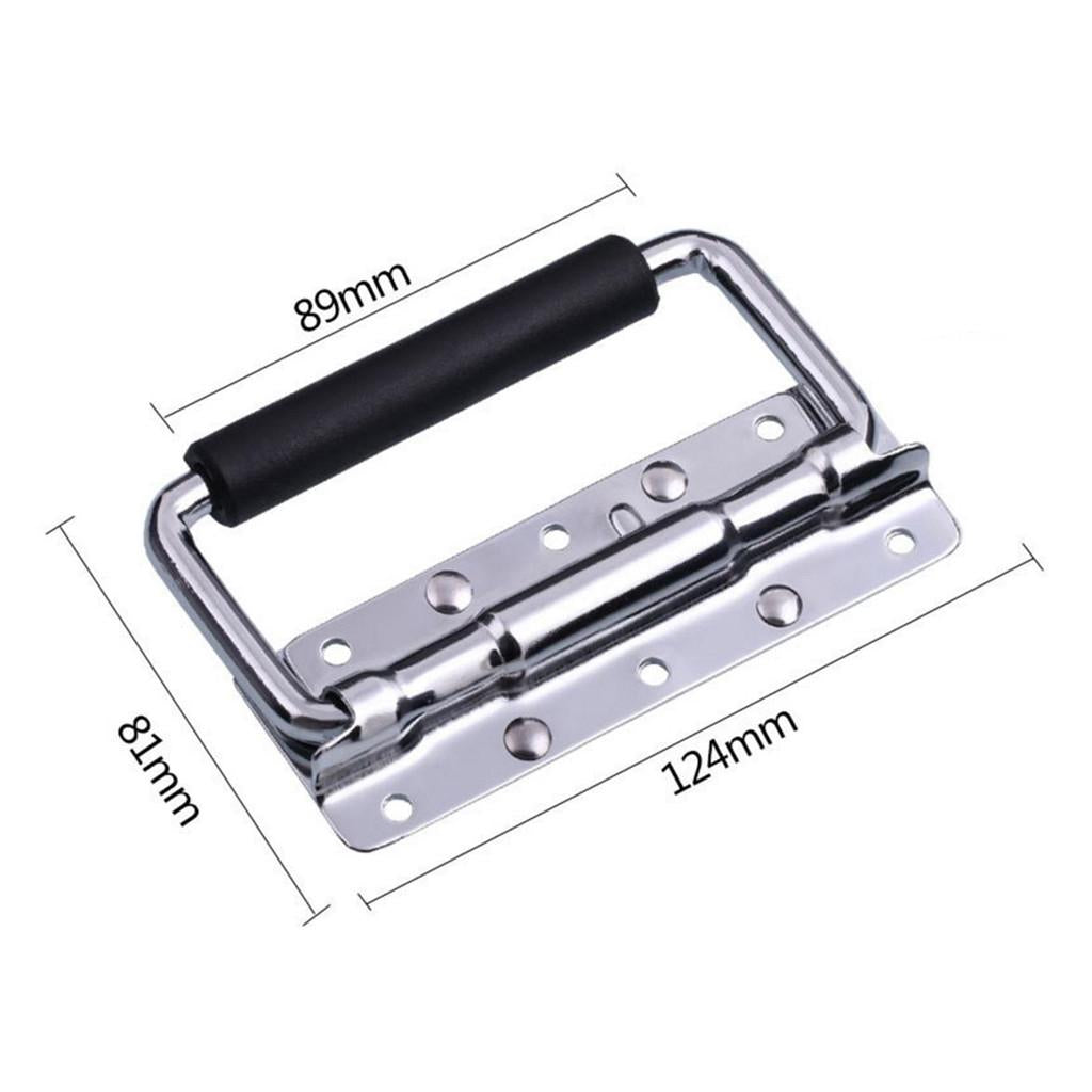 Spring Loaded Drop Handle for Flight Case/ Speaker Cabinet 124mmx 81mm 8mm